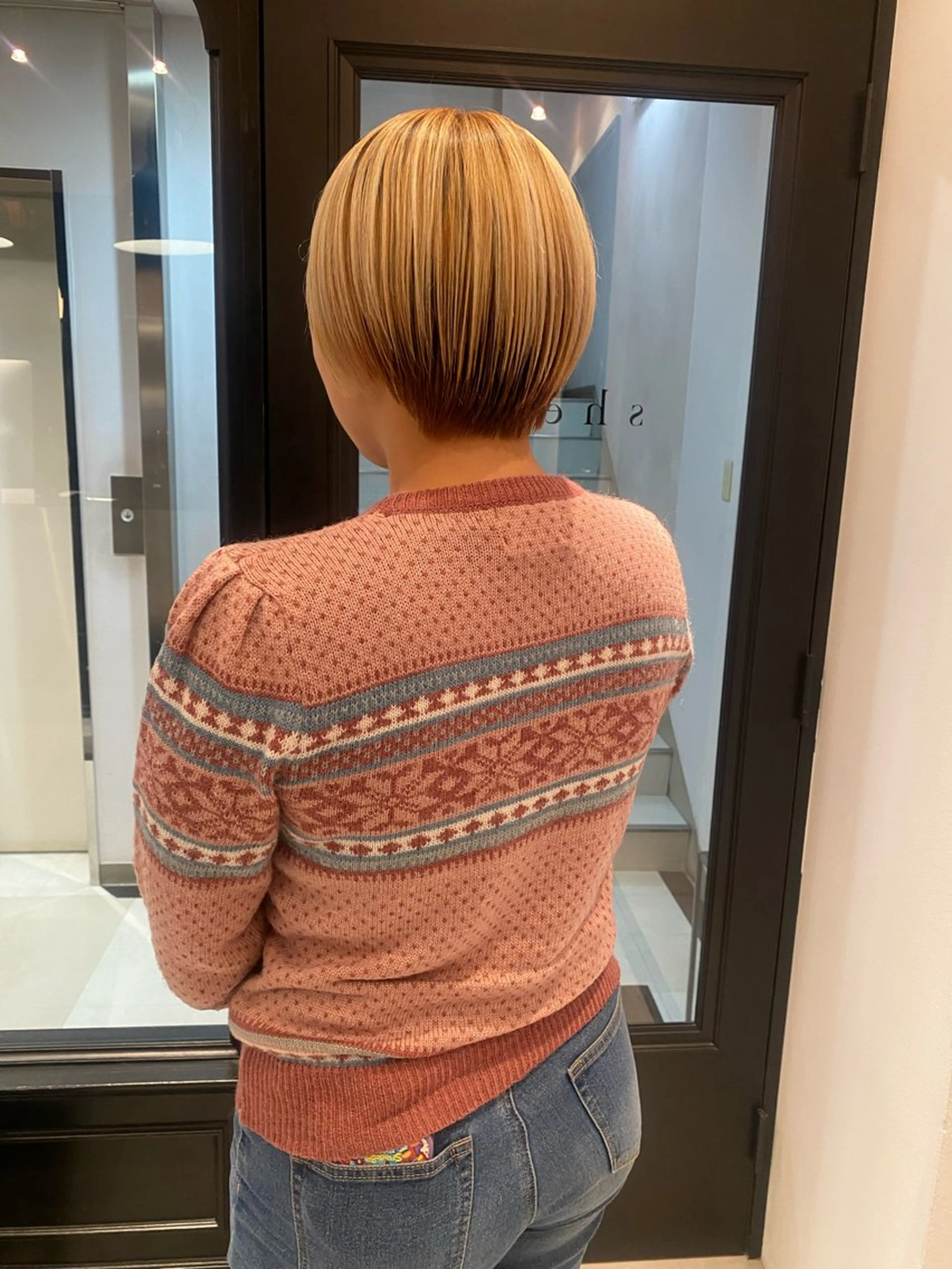 ショート riria/ボブ /透明感カラー🎀のヘアスタイル