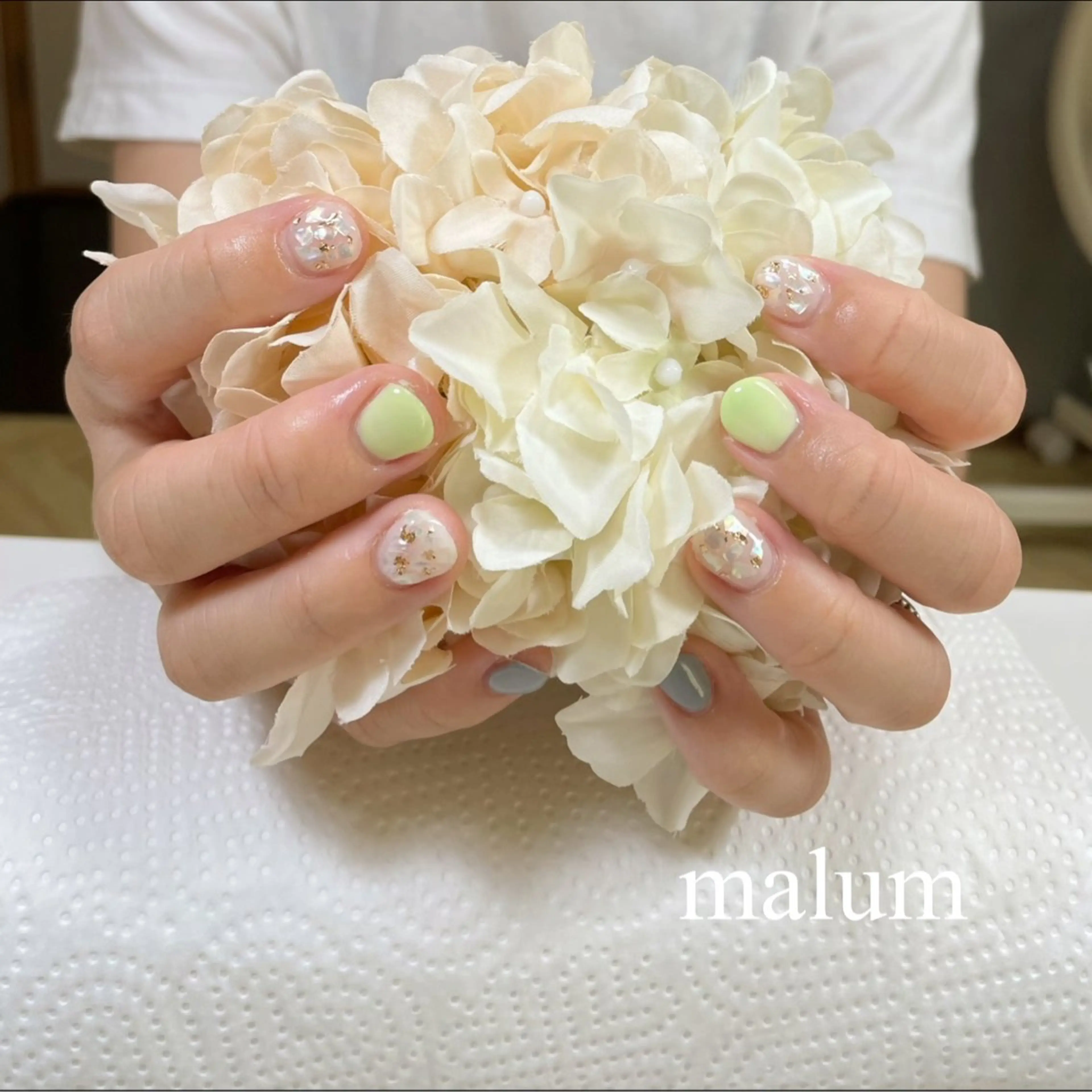 ネイル ハンドネイル malum nailのネイルデザイン