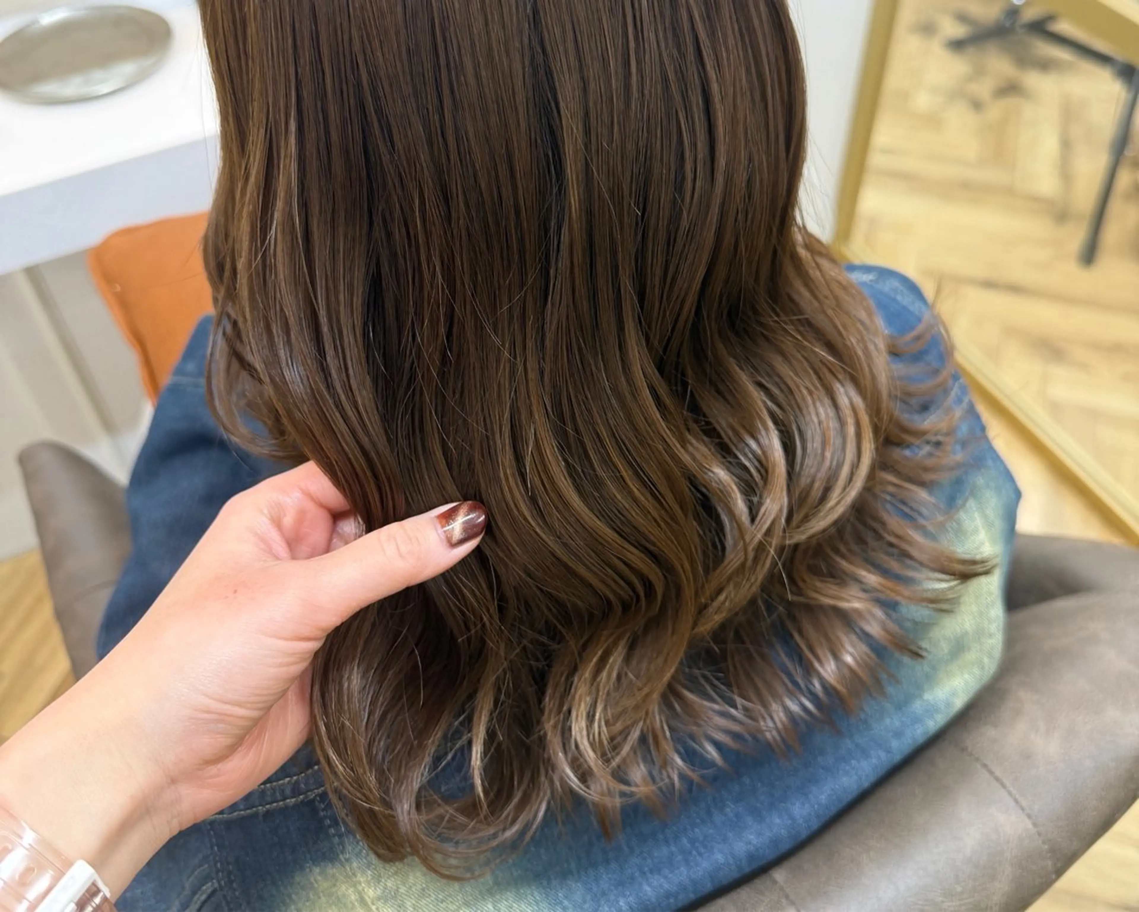 ミディアム カット ヘアカラー トリートメント 髙橋明衣 /tocca船橋北口のヘアスタイル