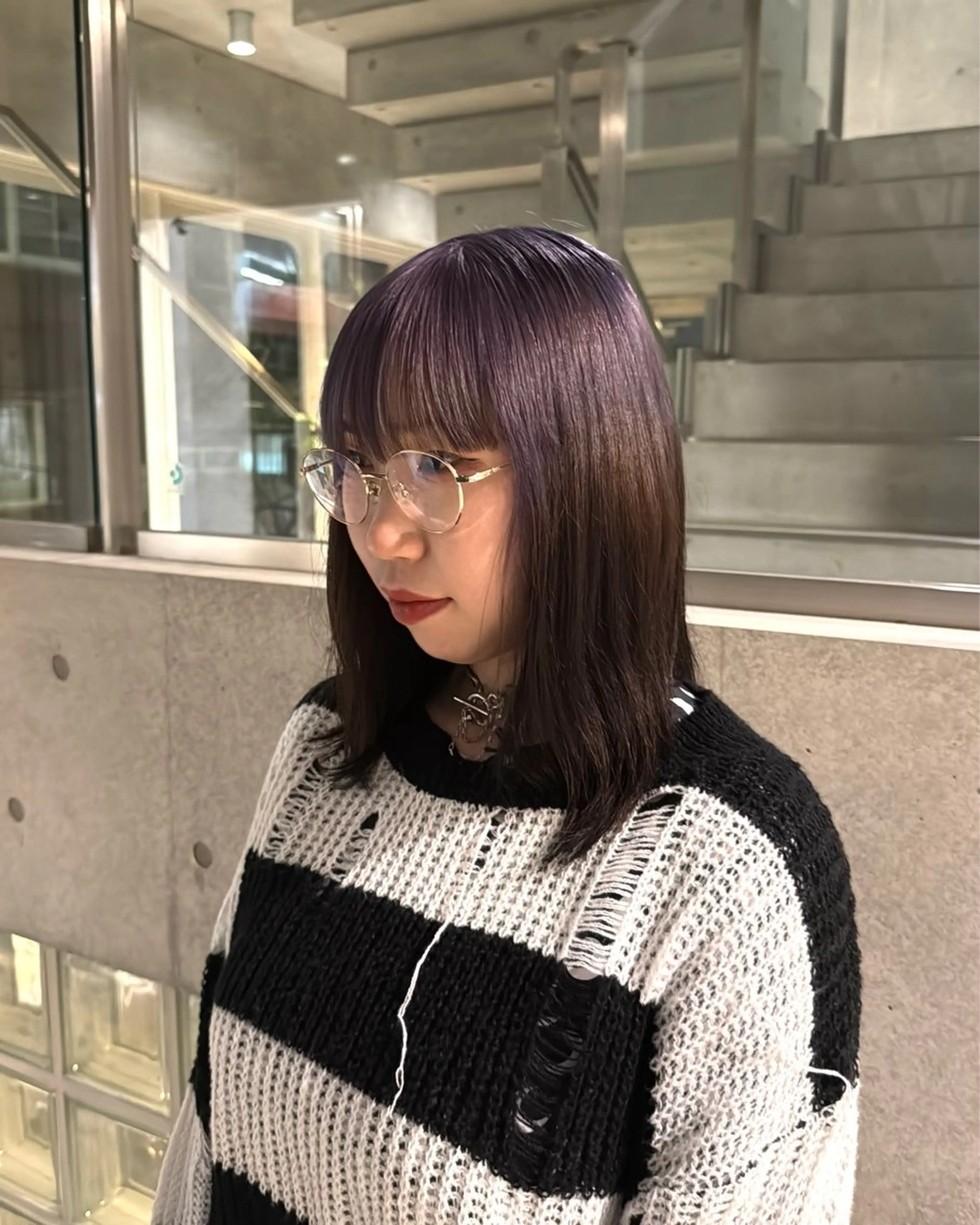 カラー RINA .のヘアスタイル