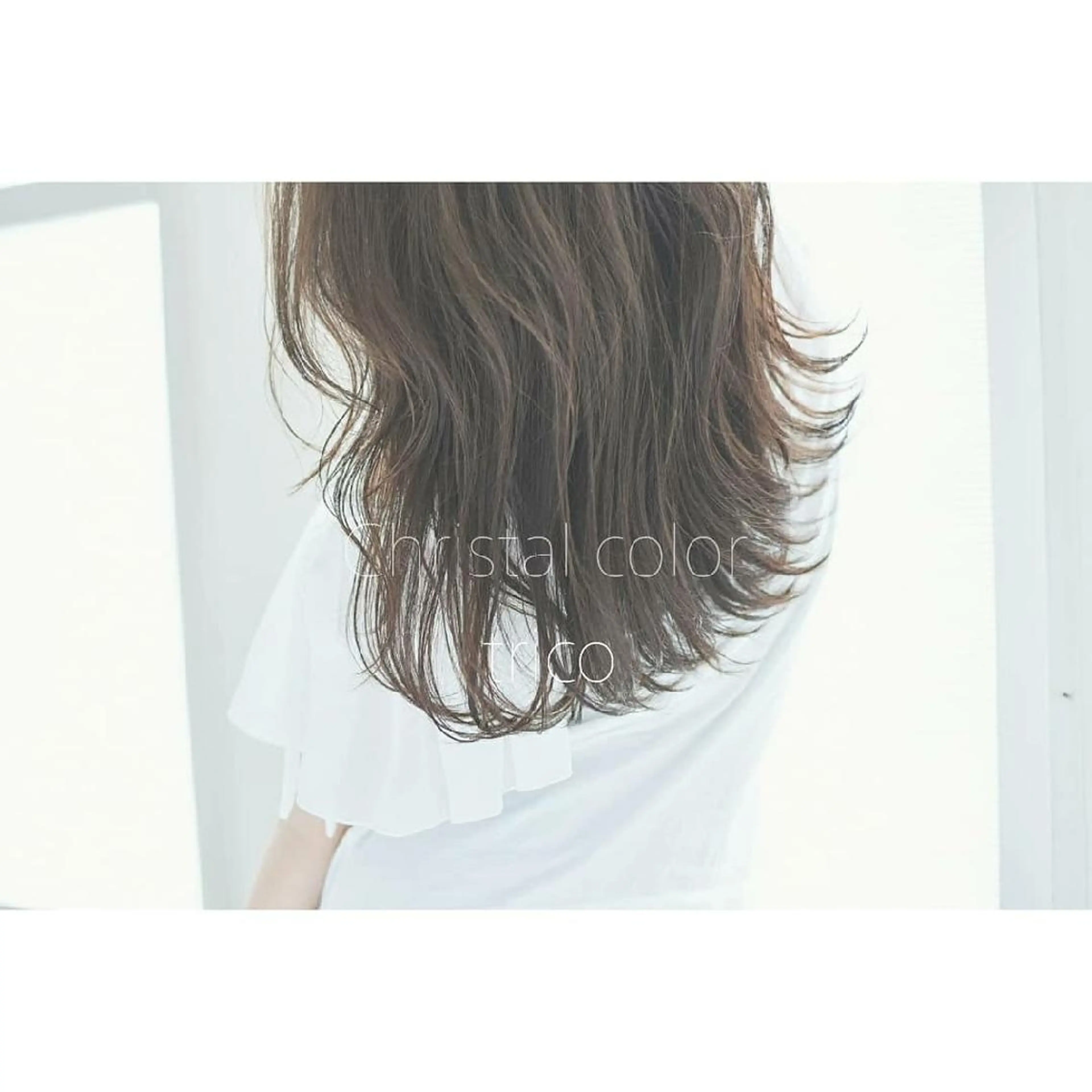 ロング カラー バレイヤージュ 透明感カラー デザインカラー グラデーションカラー 外国人風カラー ヘアカラー トリートメント 竹内啓太 ボブのヘアスタイル