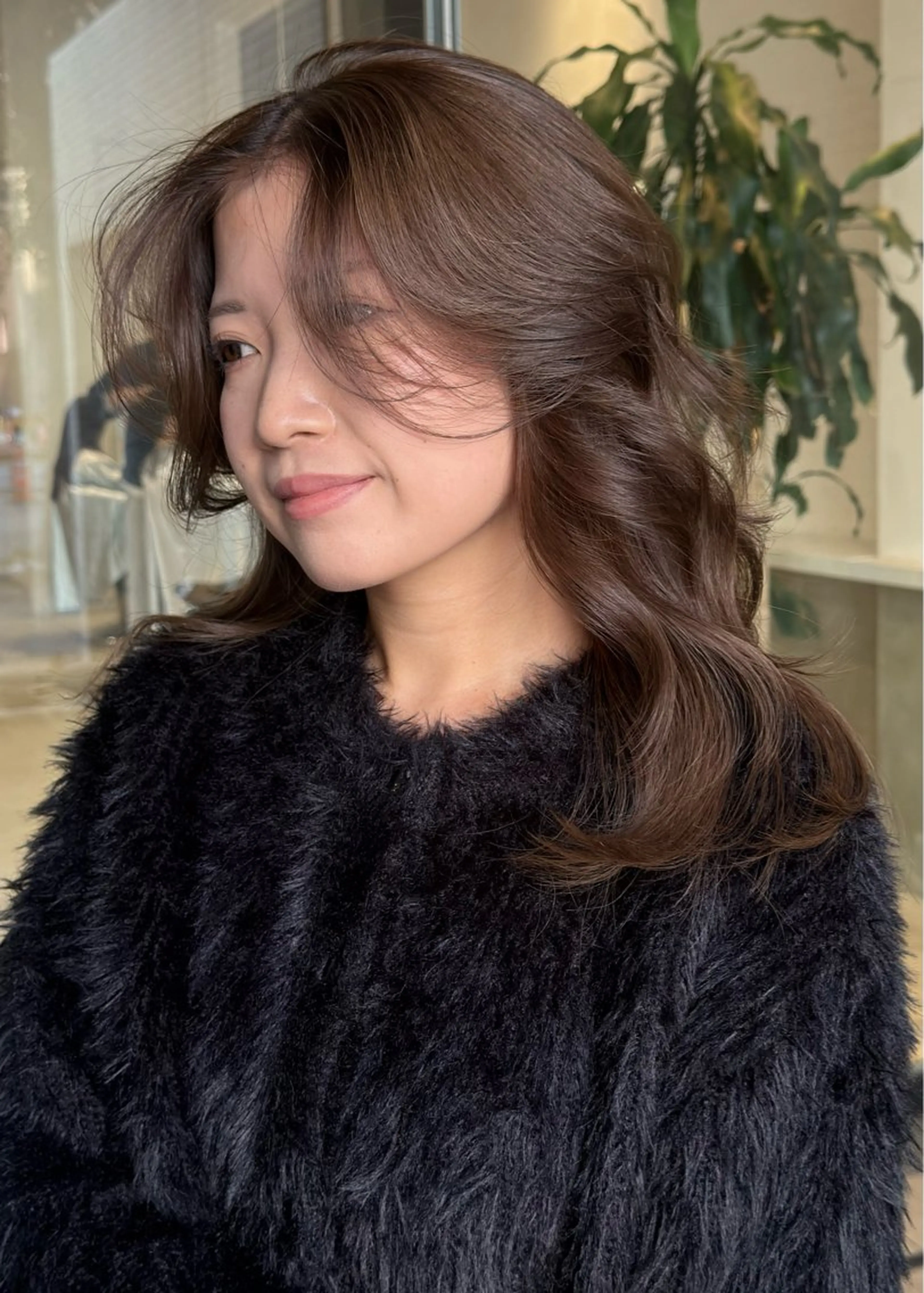 ロング ハイレイヤー レイヤーカット カット トリートメント 盛れるカットカラー DEAN豊橋店のヘアスタイル