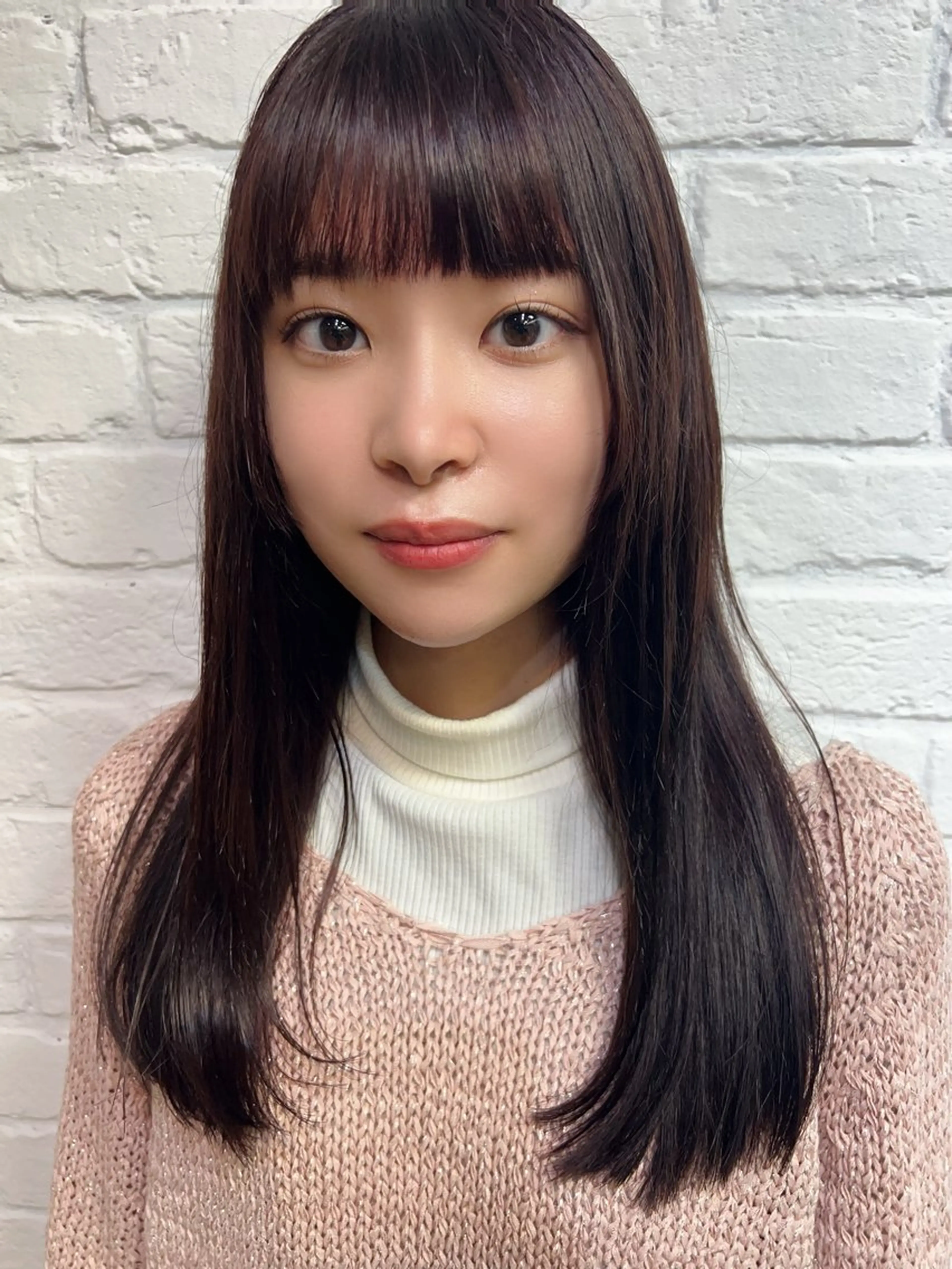 セミロング カラー 髪質改善 カット ヘアカラー トリートメント 艶髪専門美容師🏄 kazuレスlessのヘアスタイル