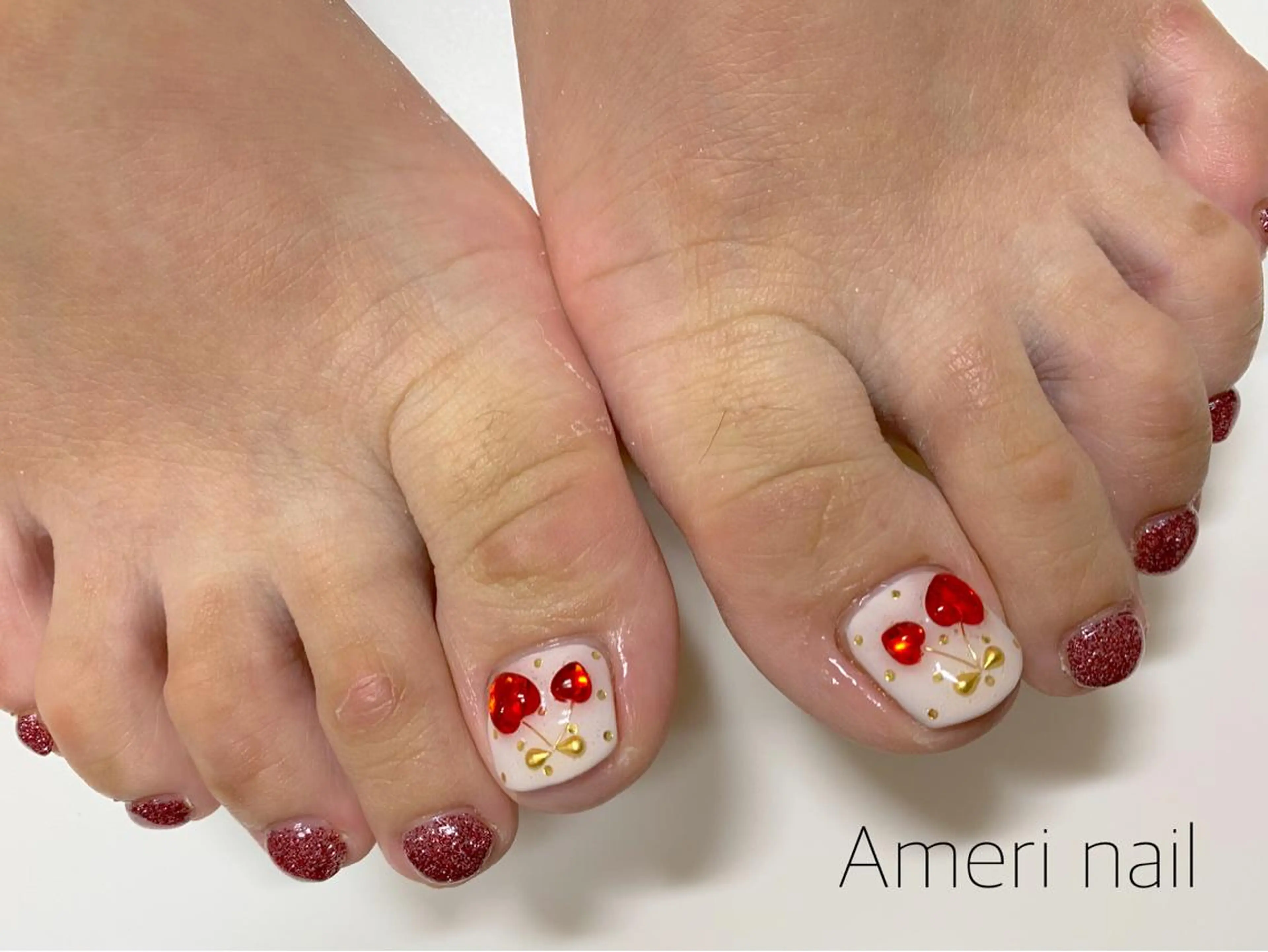 ネイル フットネイル Ameri nail /UKIのネイルデザイン