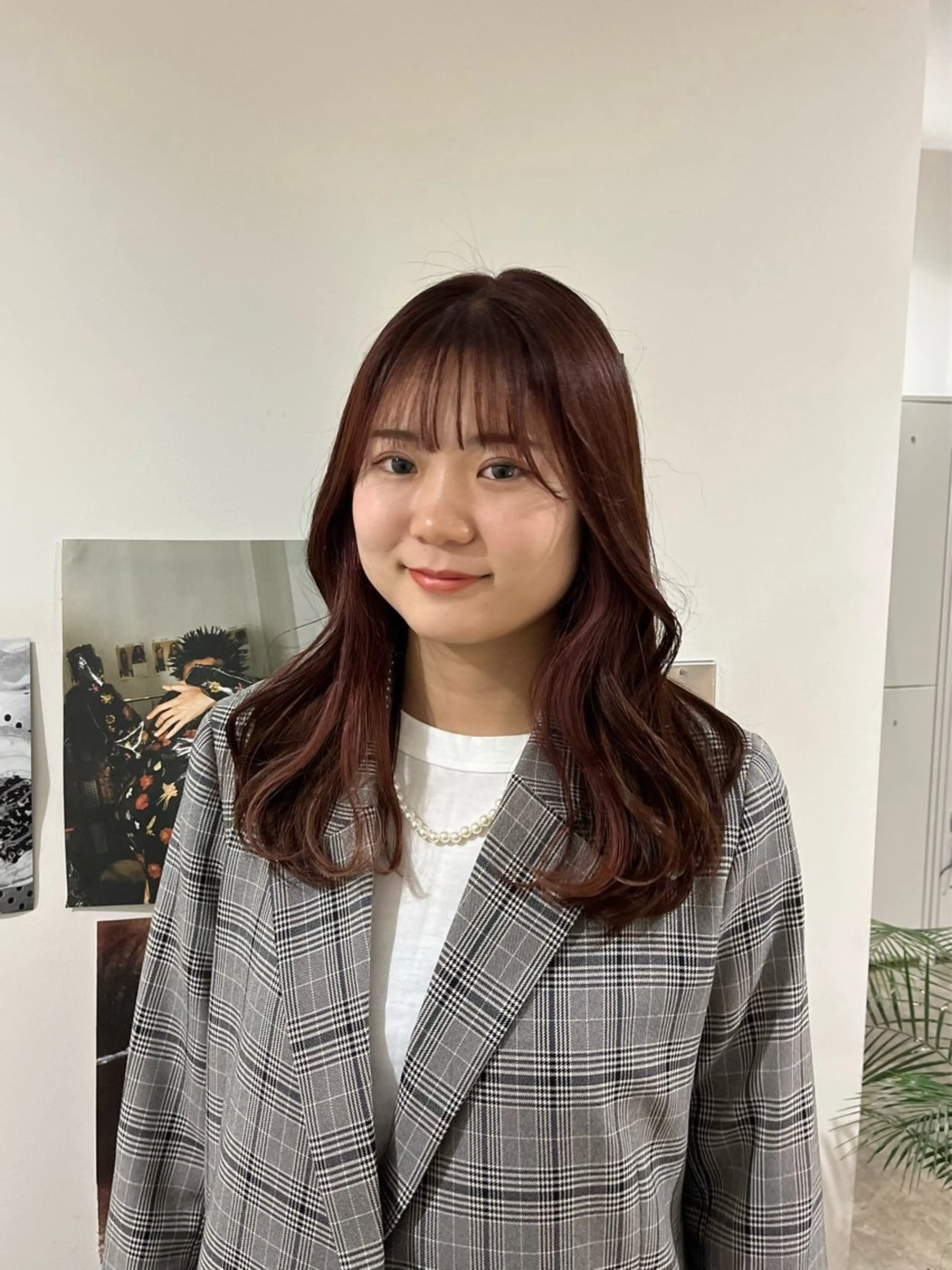 セミロング 🟡ひろの/ツヤ カラー/髪質改善🟡のヘアスタイル