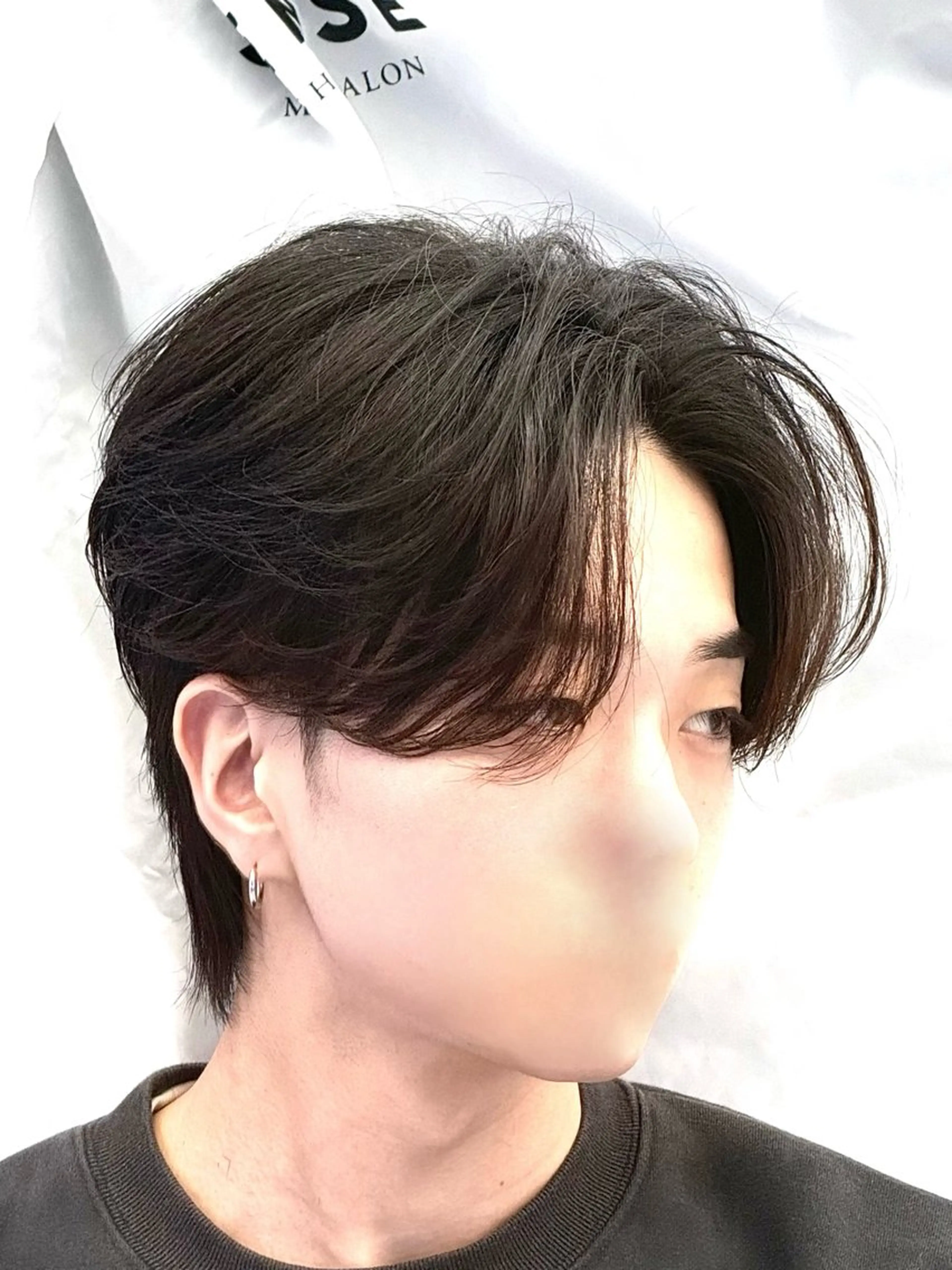 メンズ メンズサロン代表 曲がる縮毛矯正のヘアスタイル