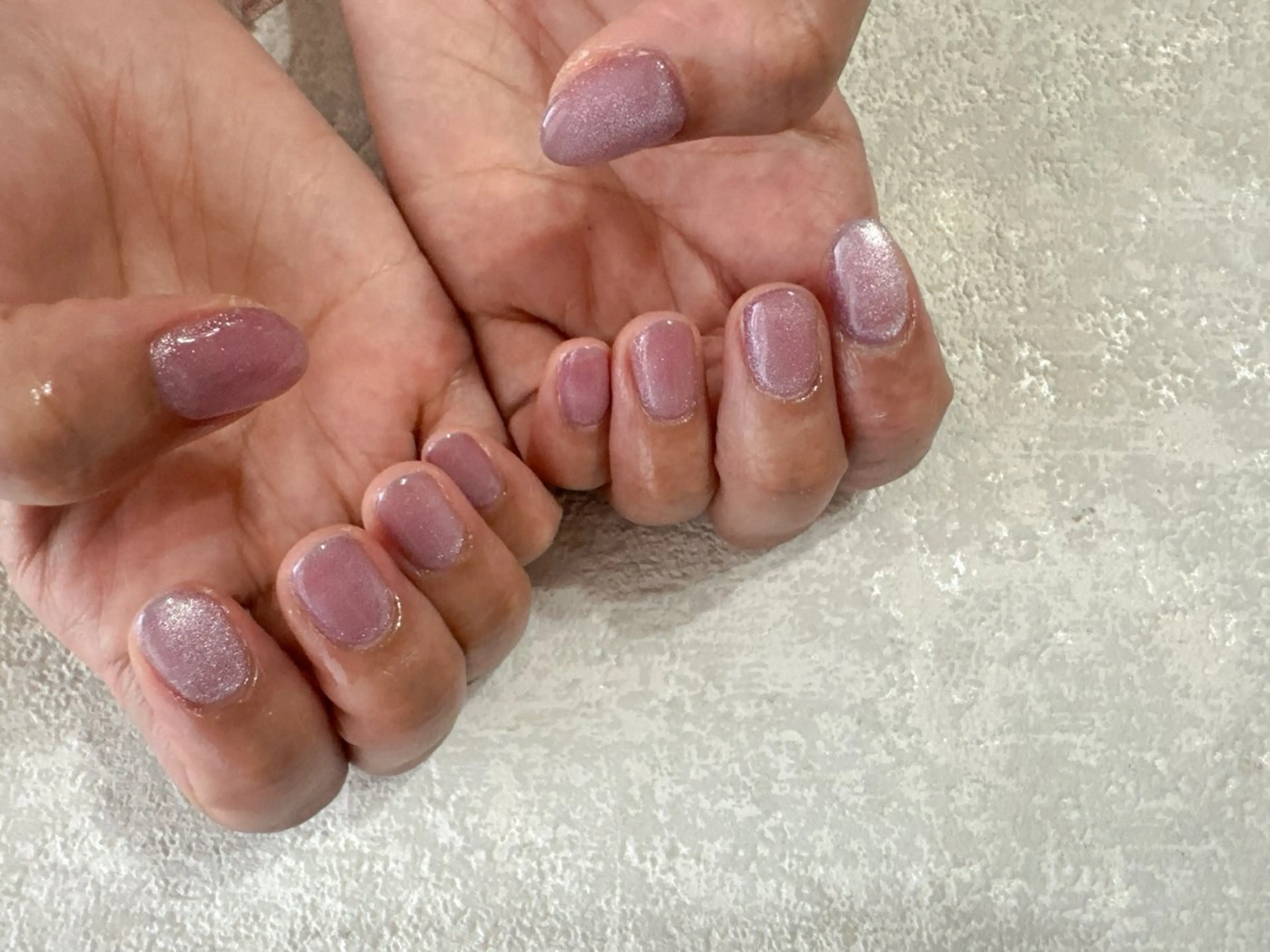 ネイル オーロラネイル フットネイル フレンチネイル ジェルネイル キラキラネイル kikinail 溝の口のネイルデザイン