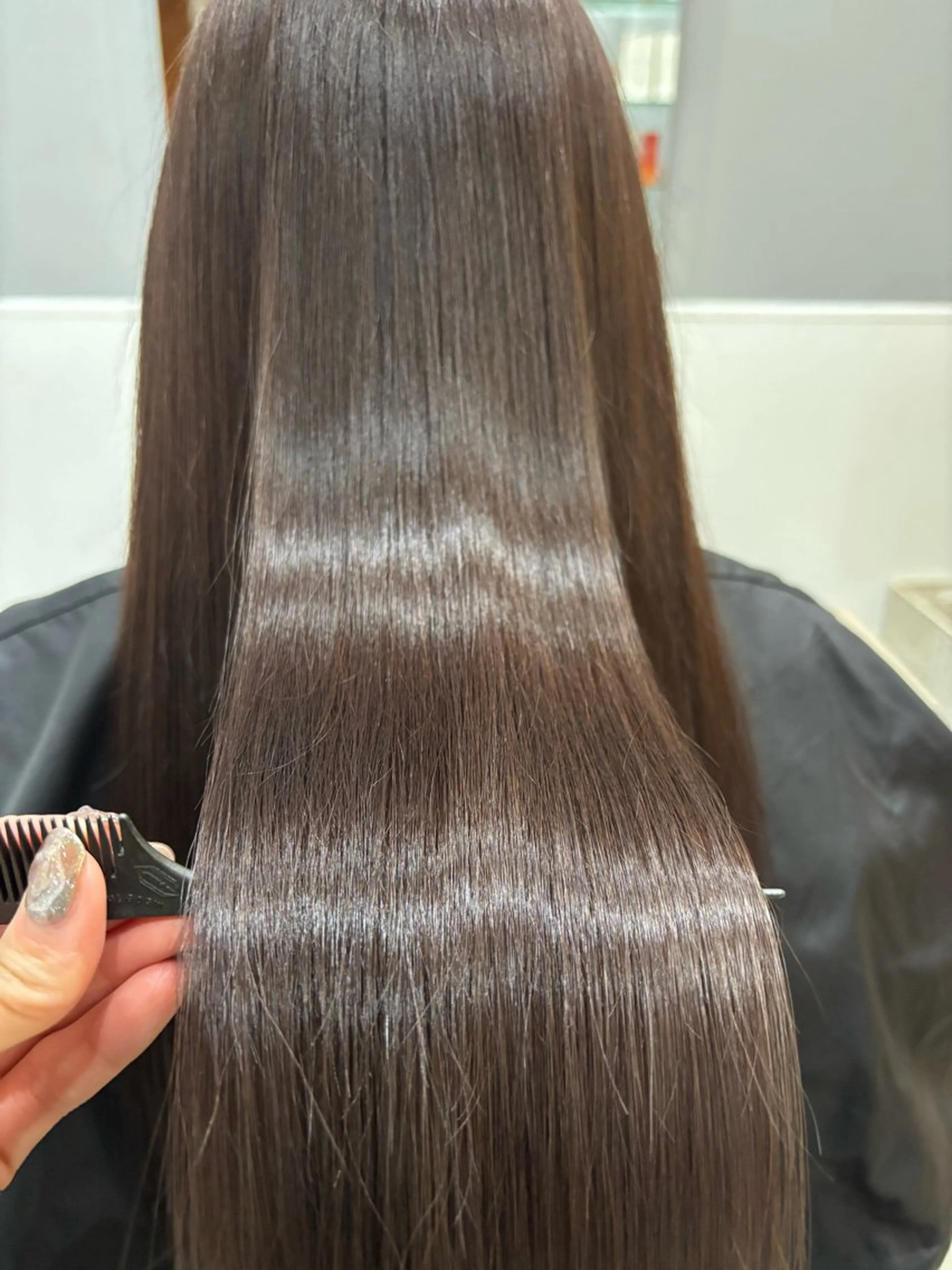 ロング カット ヘアカラー トリートメント Miloc那覇店 Ainoのヘアスタイル