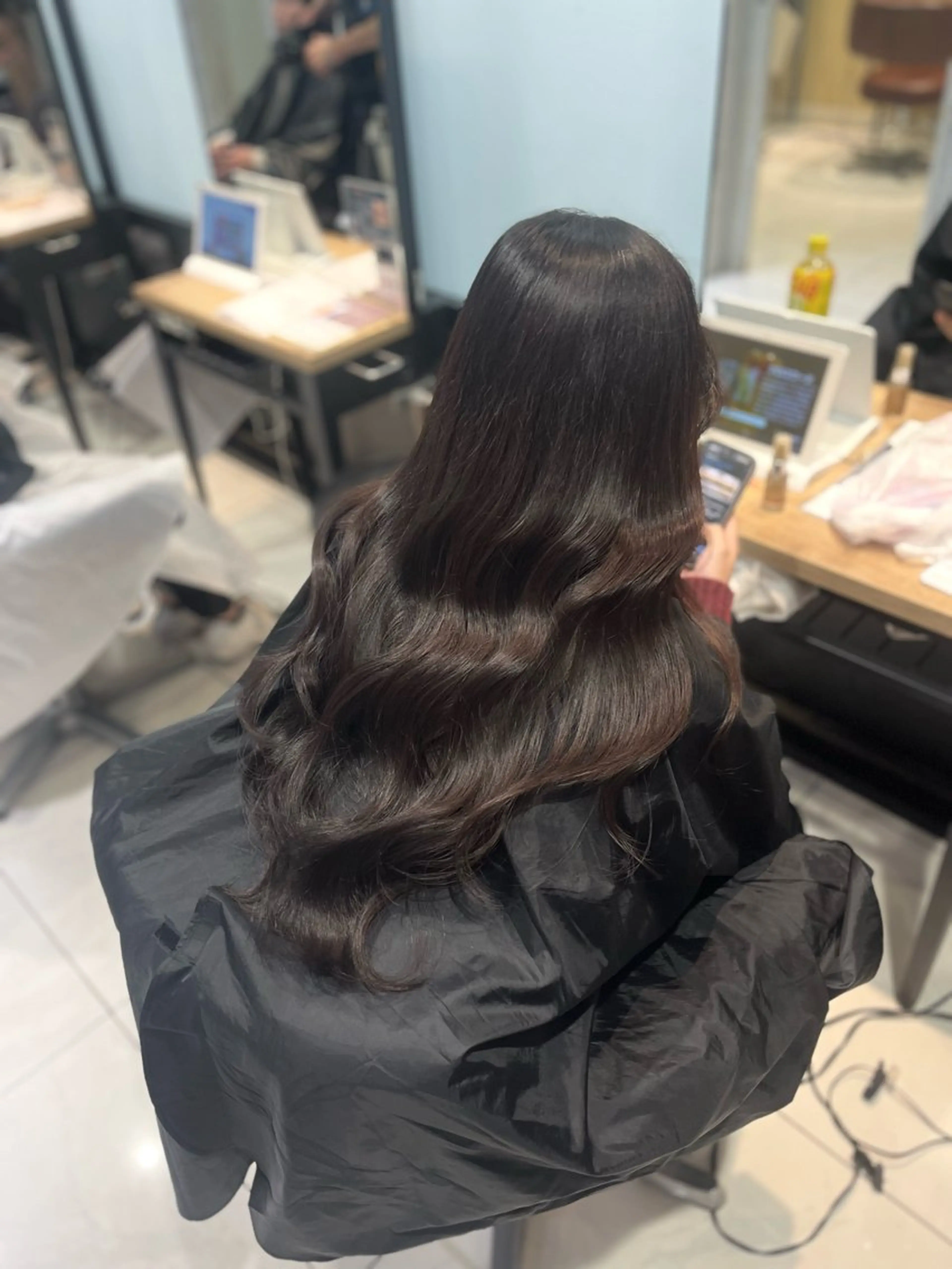 ロング カラー カット ヘアカラー 🩰モテ艶girly ヘア🪽彩香‎🪡⟡のヘアスタイル