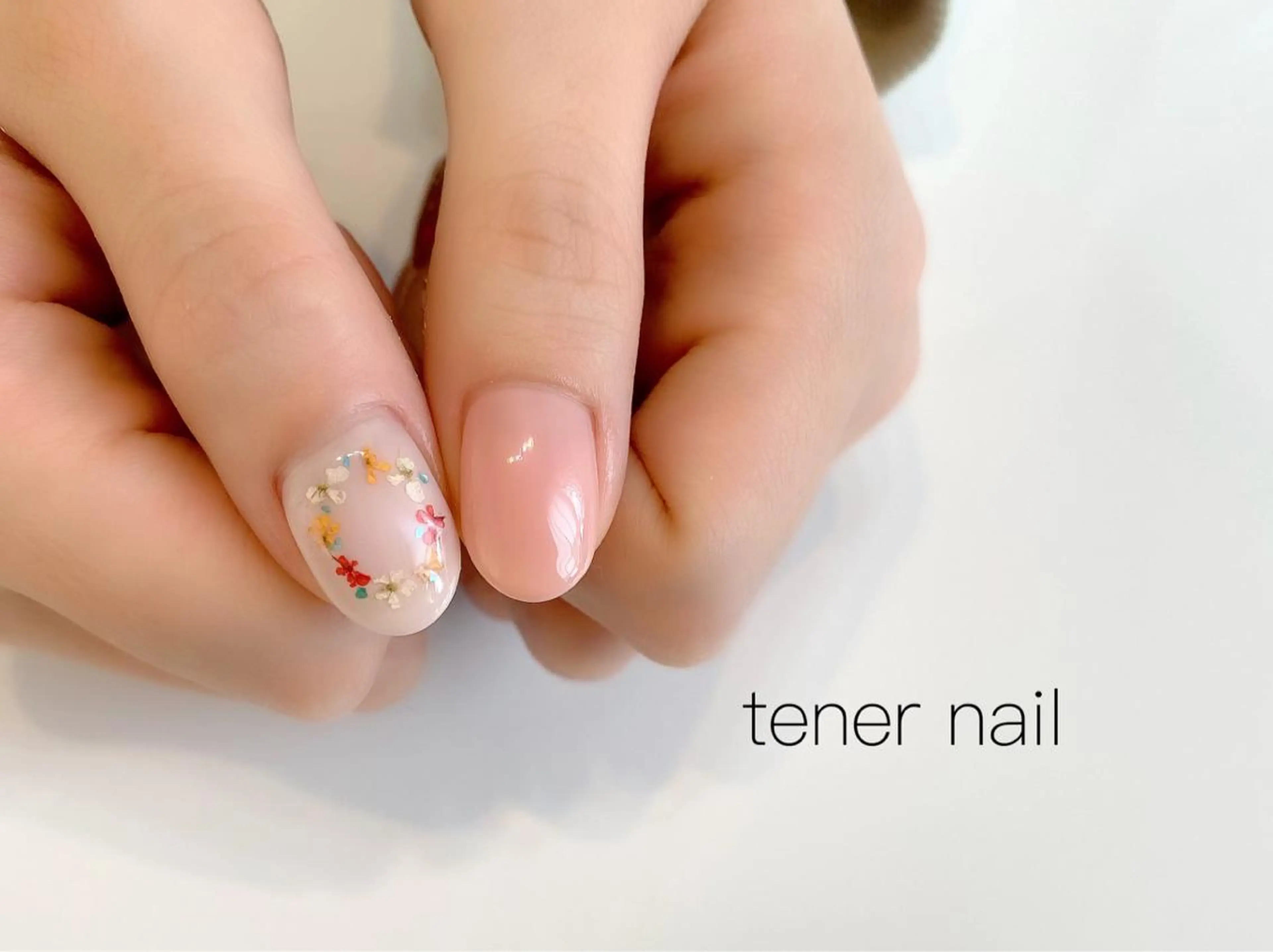 ネイル フラワーネイル テネルネイル tener nailのネイルデザイン