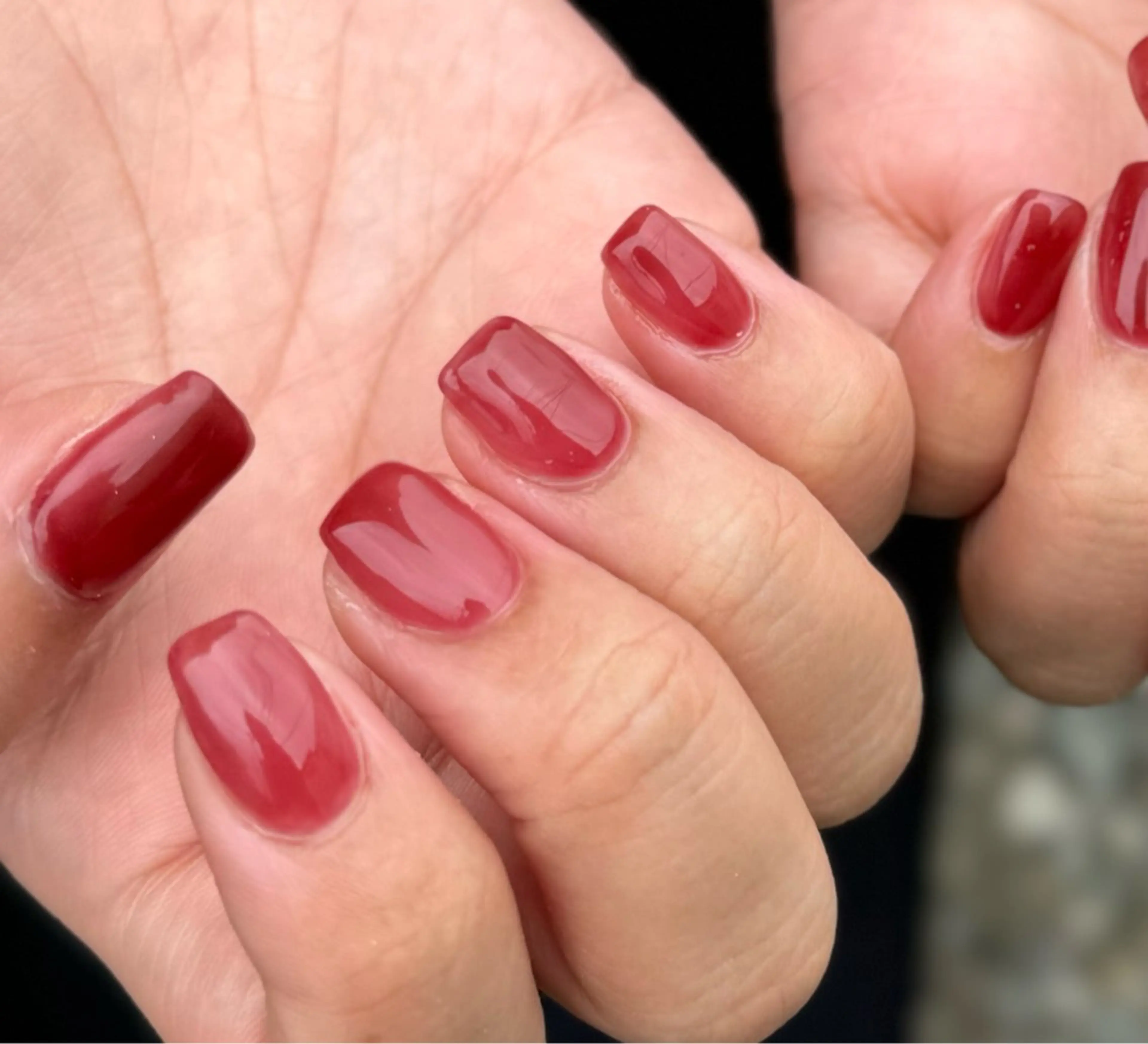 ネイル ニュアンスネイル ショートネイル jeu nail.のネイルデザイン