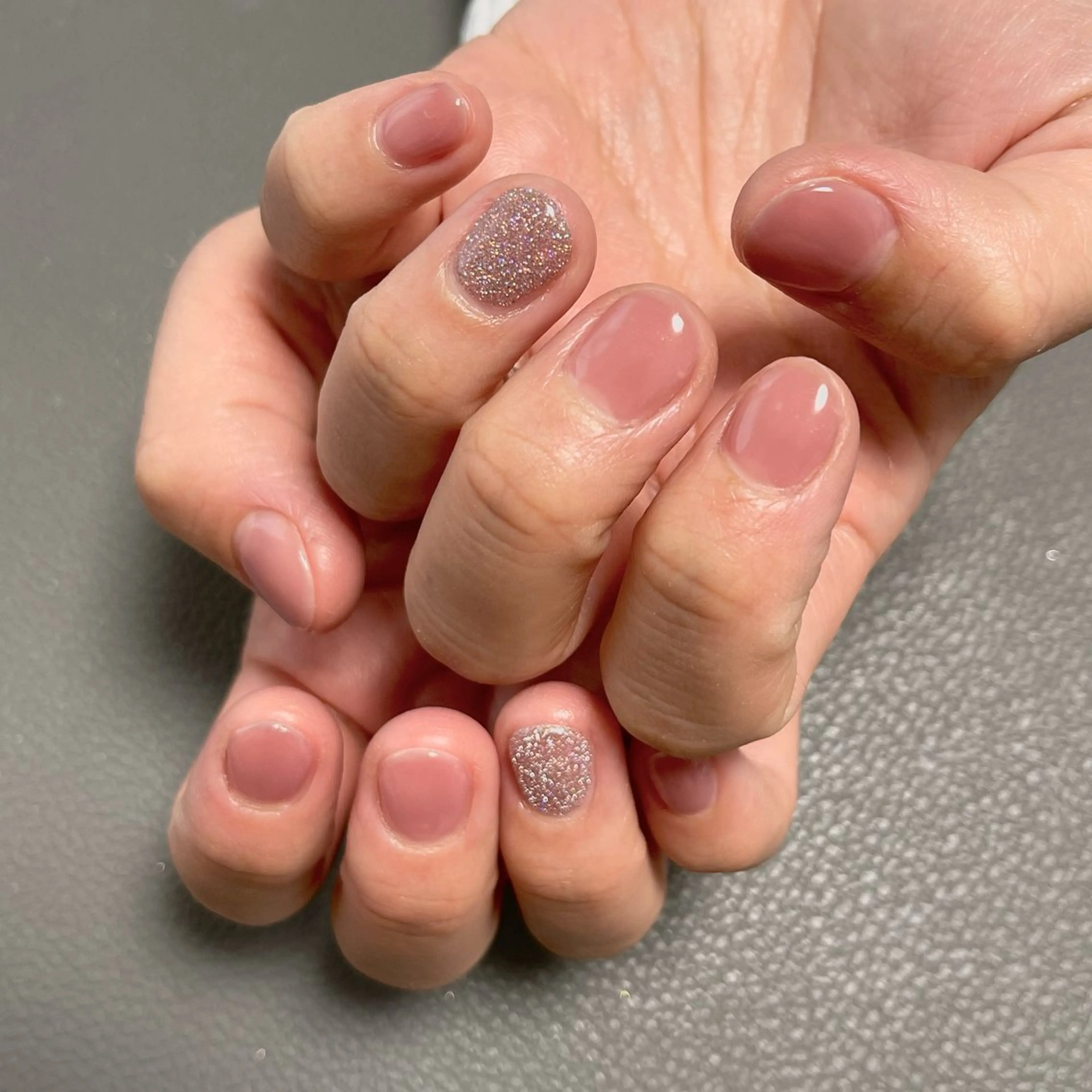 ネイル フラッシュネイル ワンカラーネイル ハンドネイル Luccica nailのネイルデザイン