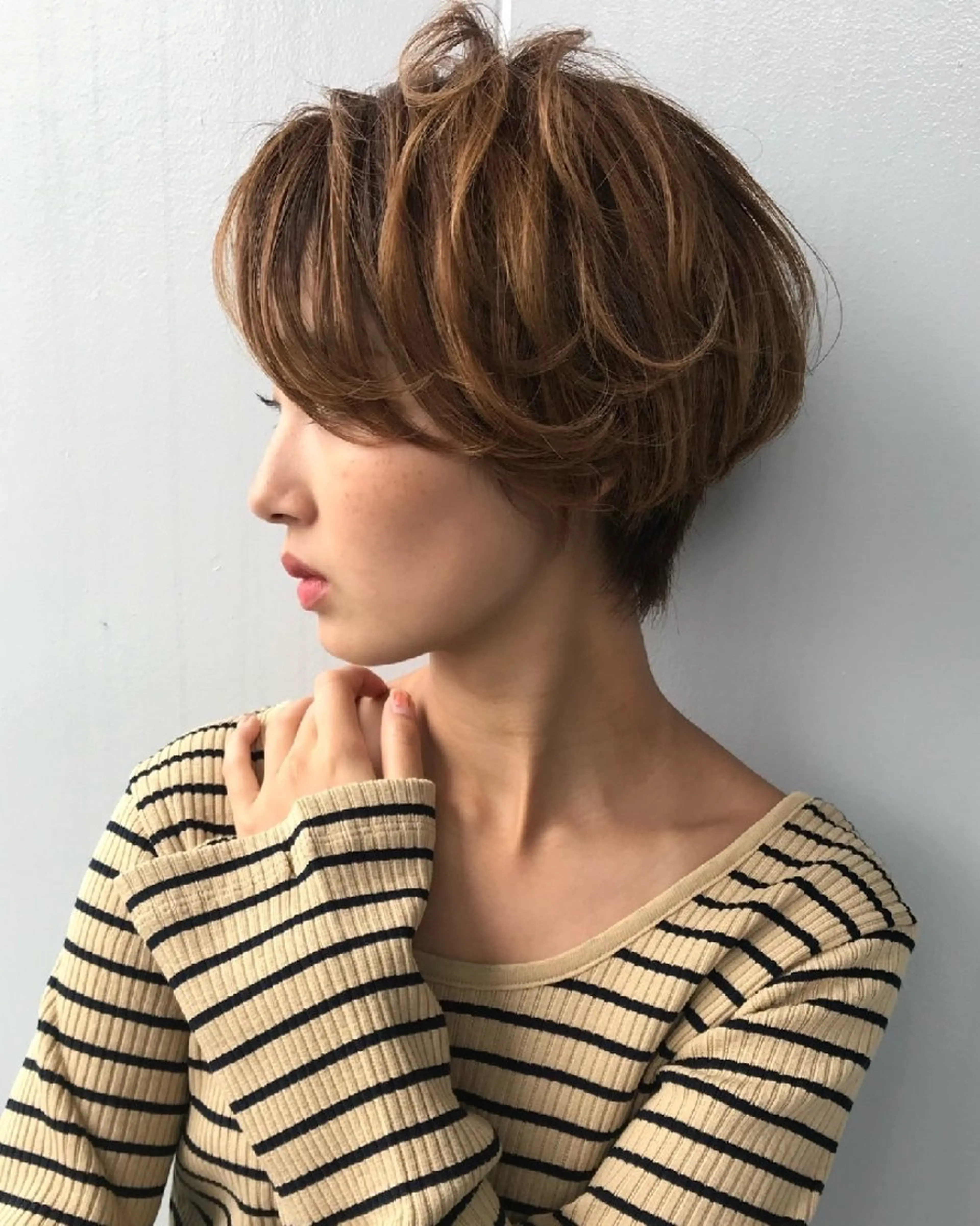 カラー nico麻生　長谷川 裕月のヘアスタイル