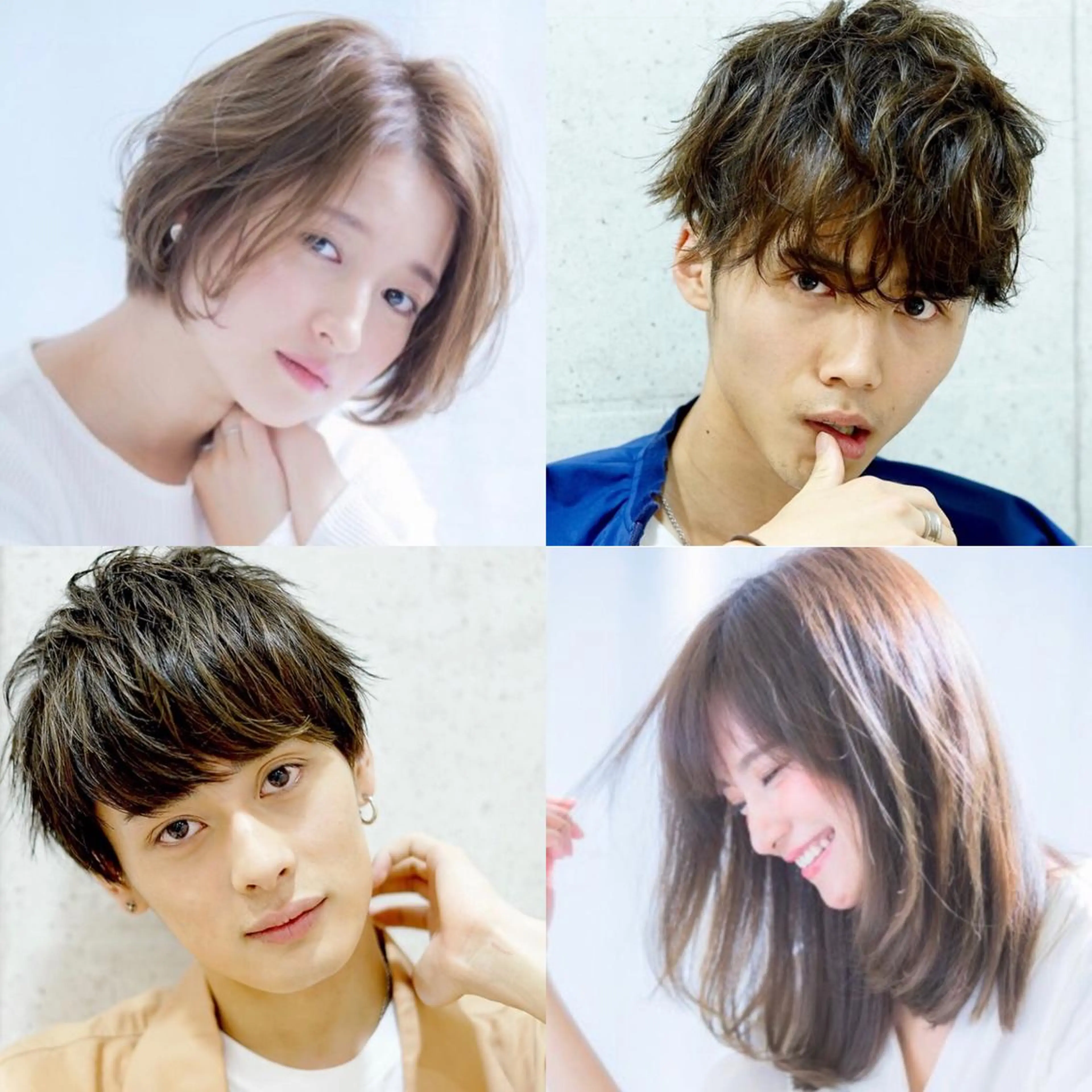 ショート カラー パーマ メンズ カット linda by neoliveのヘアスタイル