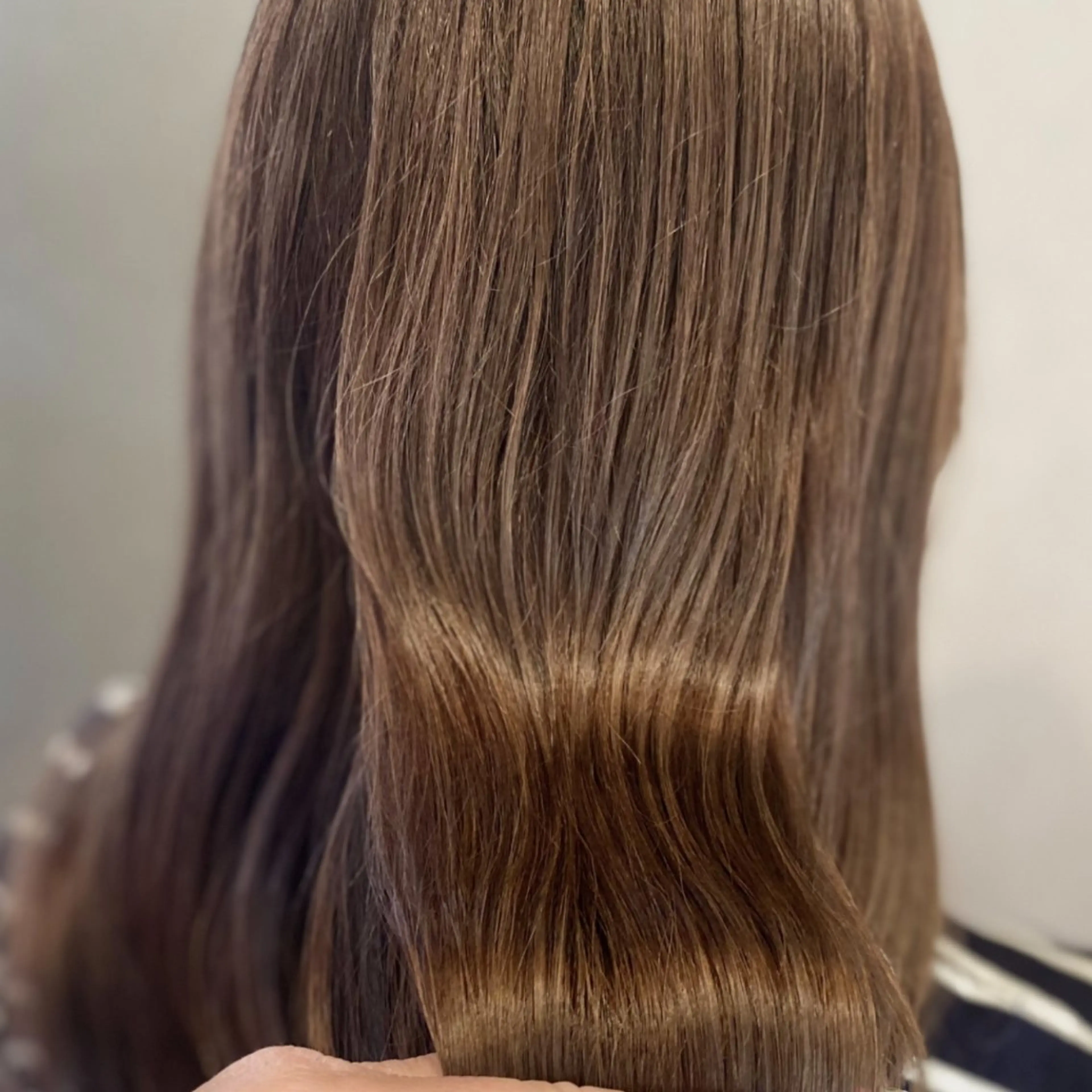 セミロング カット ヘアカラー 美容室Limb所属・髪質改善/縮毛/小林 水葵のヘアスタイル