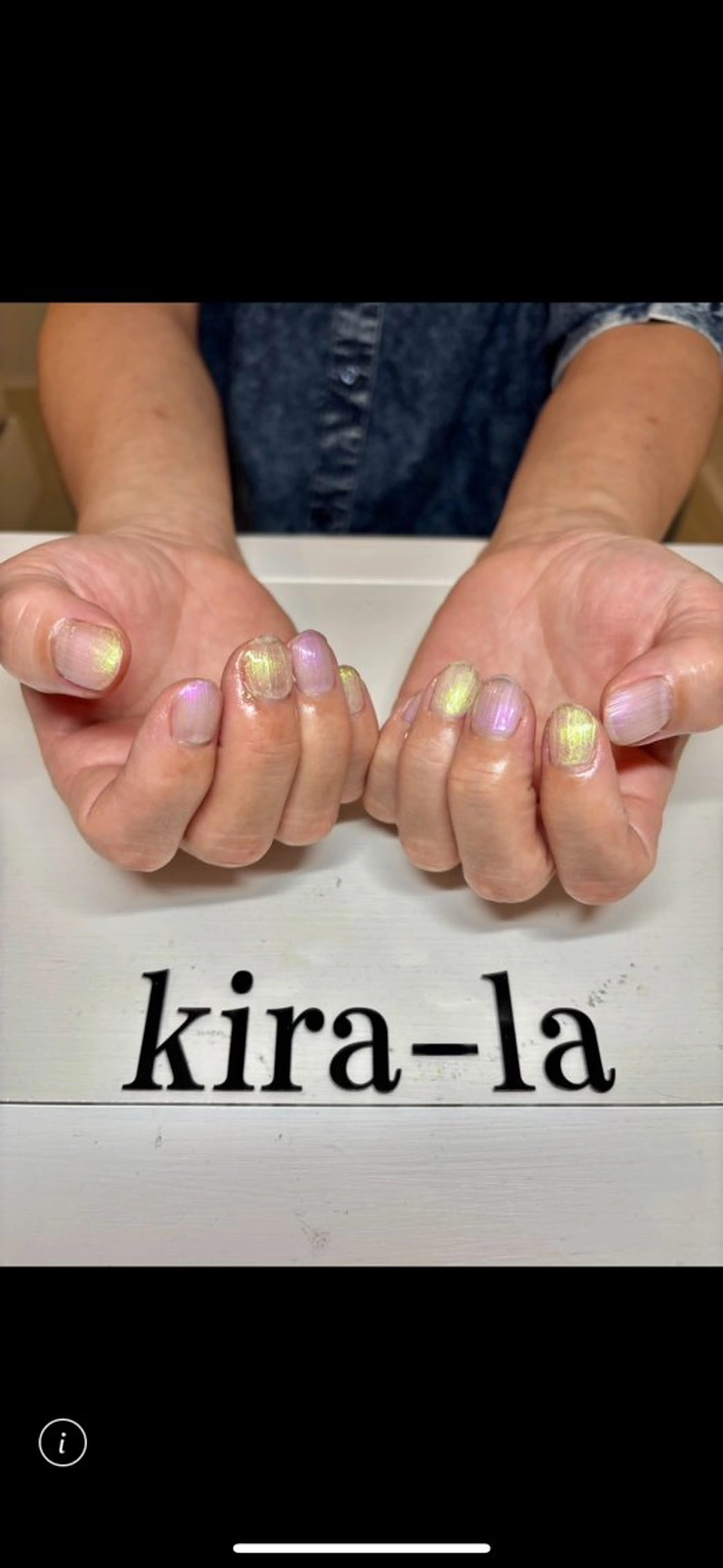 ネイル 氷ネイル・うるうるネイル kira-la キララ･:*..のネイルデザイン