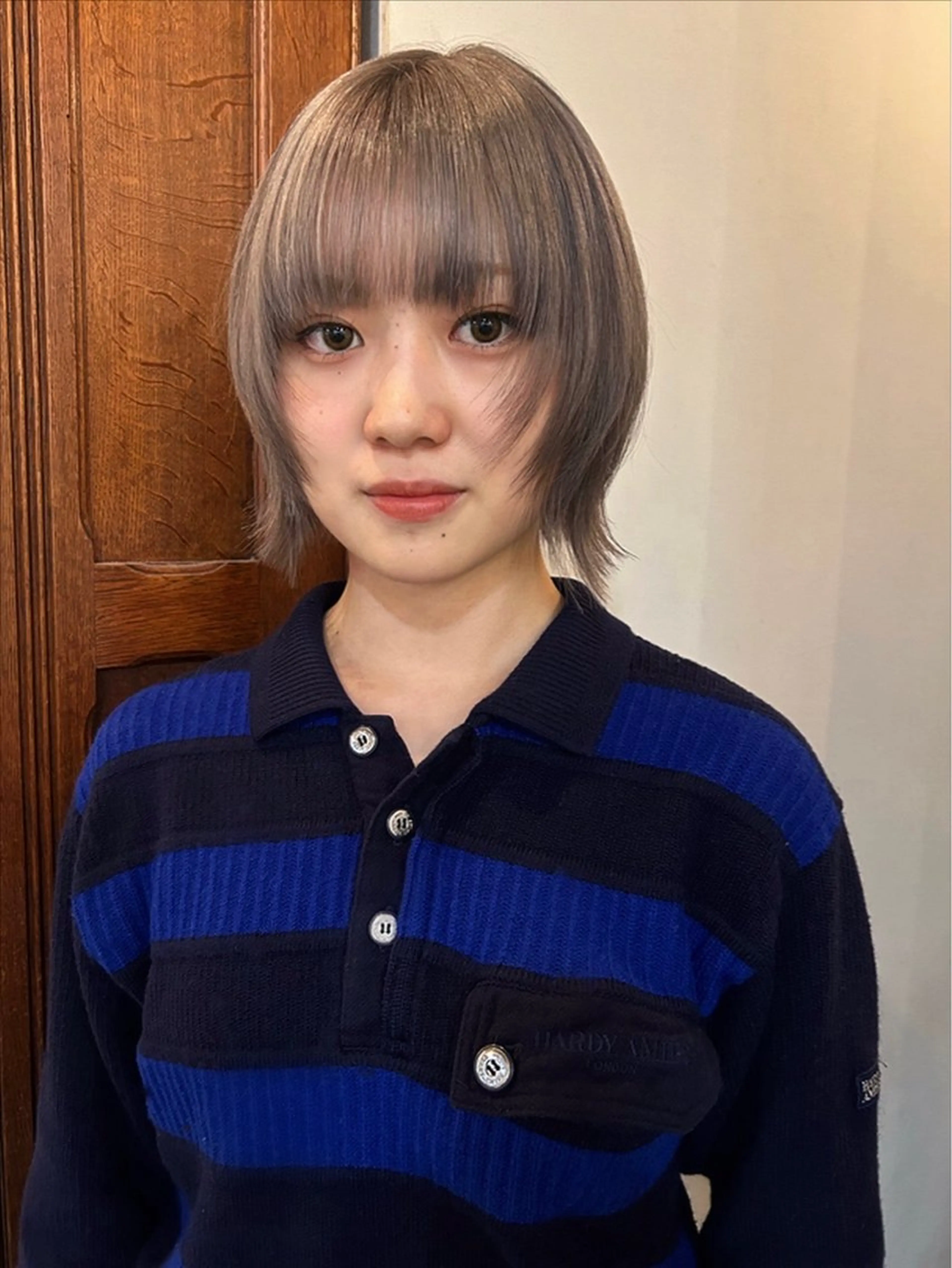 ショート カラー 🗽デザインカット/ パーマ/MIRU🗽のヘアスタイル