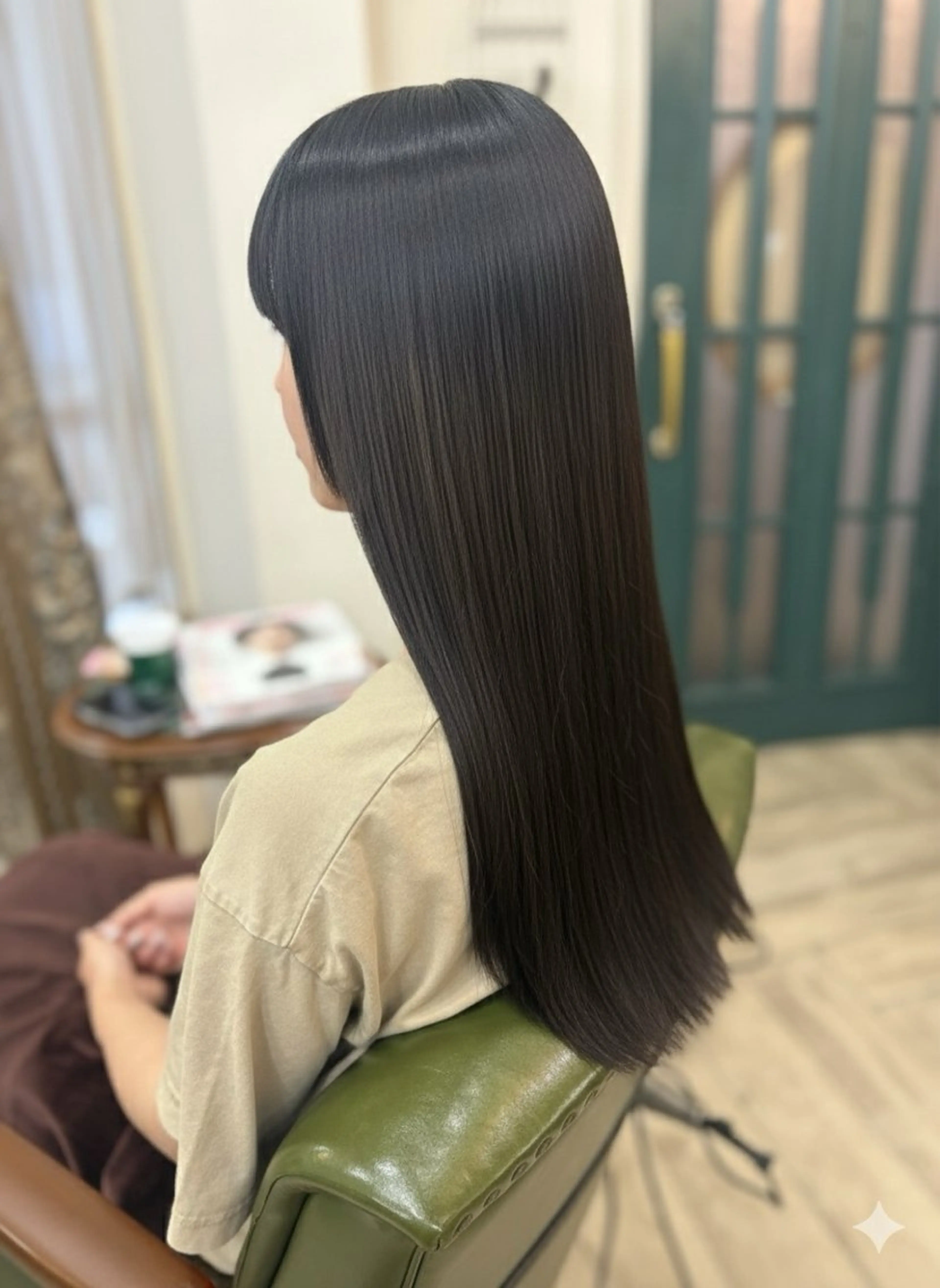 ロング トリートメント トリートメント 新宿御苑/艶髪カラー 髪質改善/山口のヘアスタイル