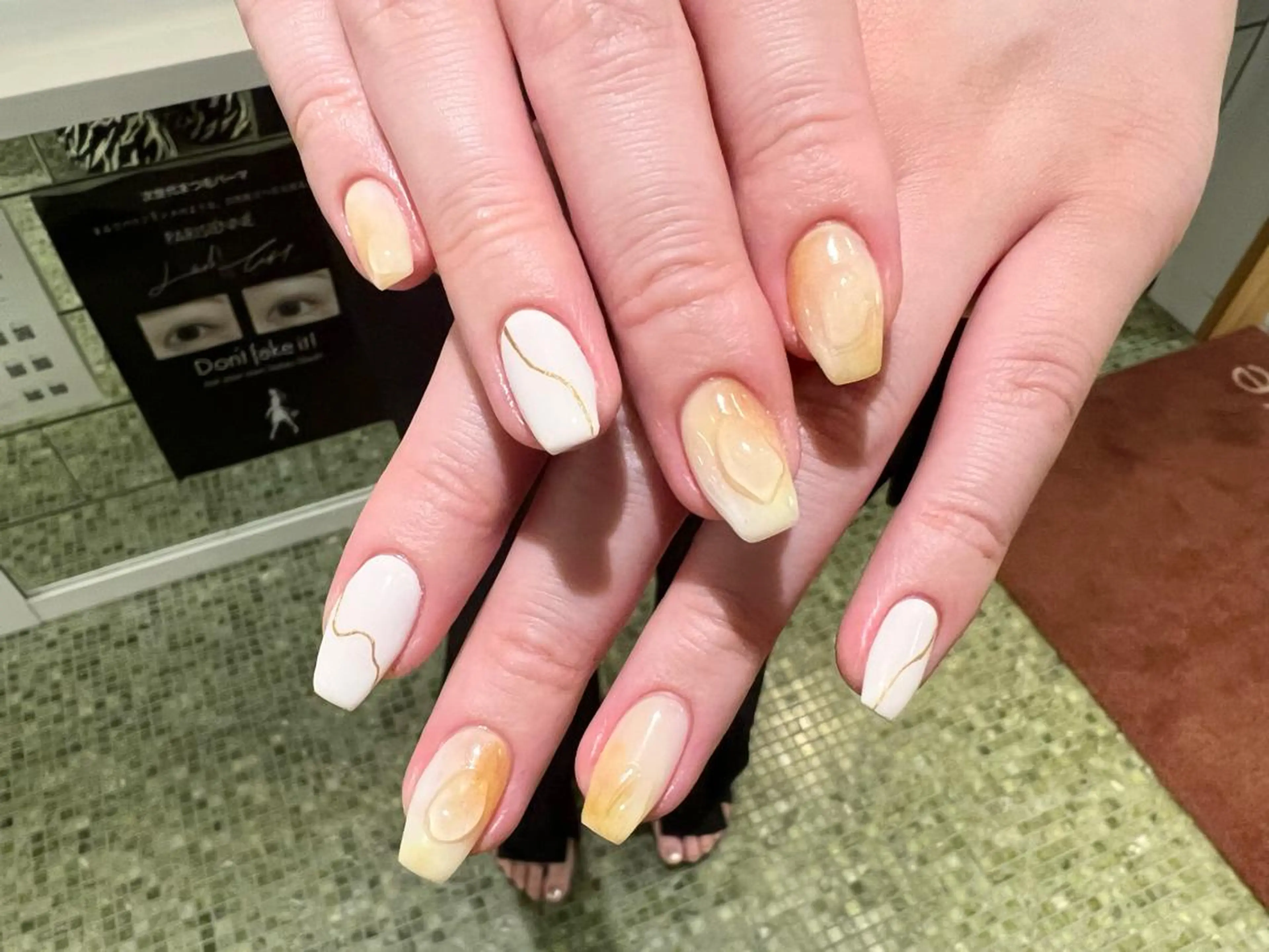 ネイル ハンドネイル 金田 純香のネイルデザイン