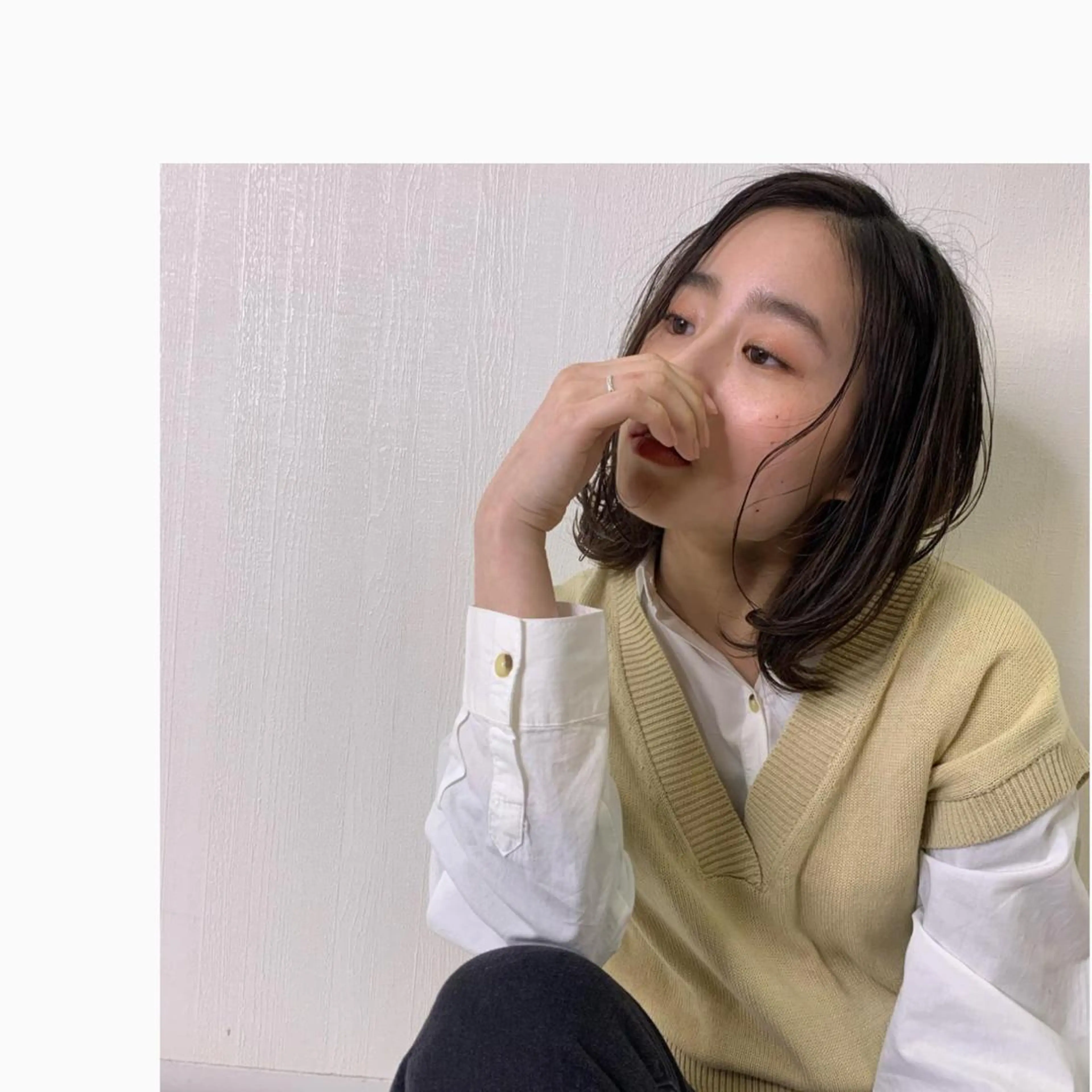 ショート カラー パーマ 🐶 アヤカのヘアスタイル