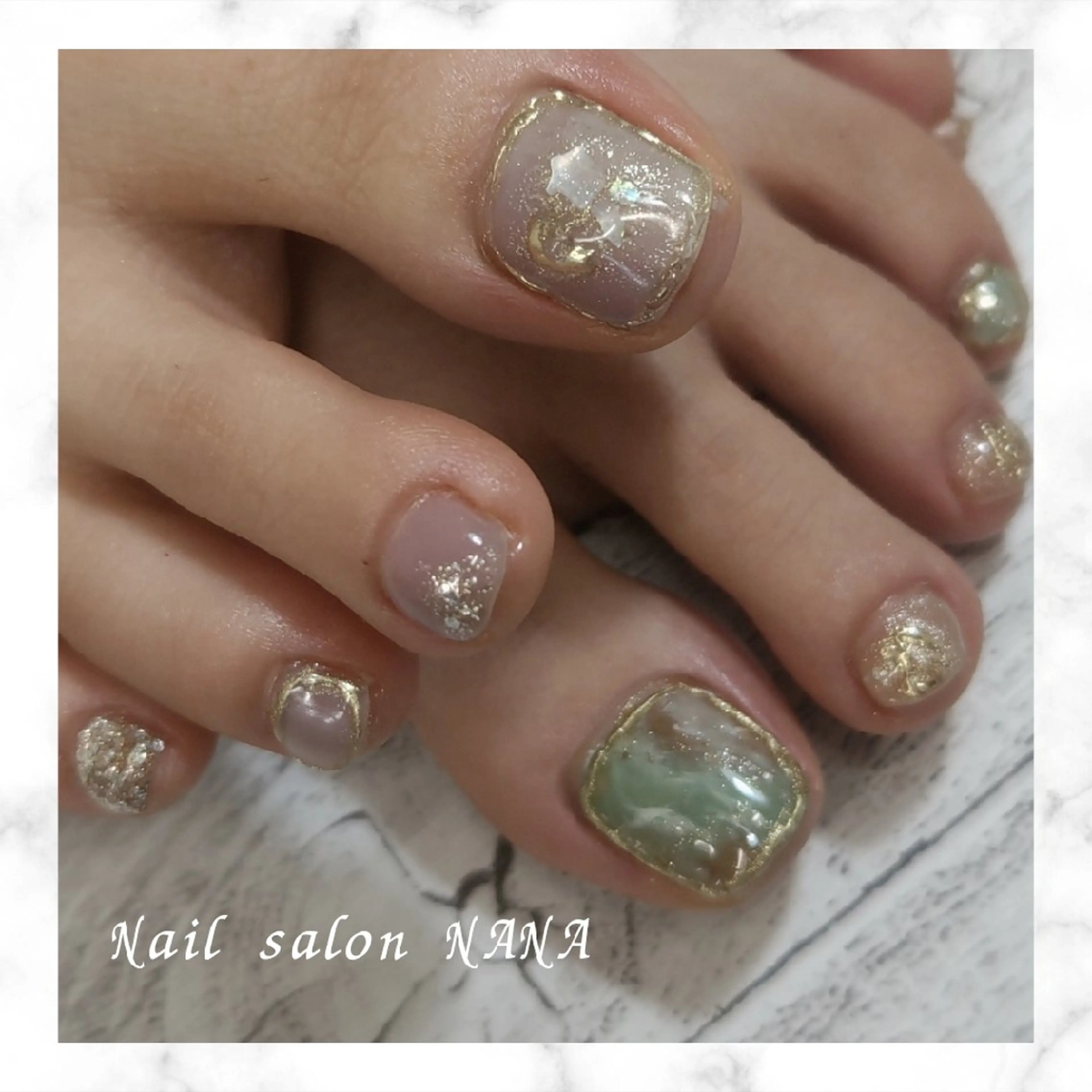 ネイル フットネイル nail salon  nanaのネイルデザイン