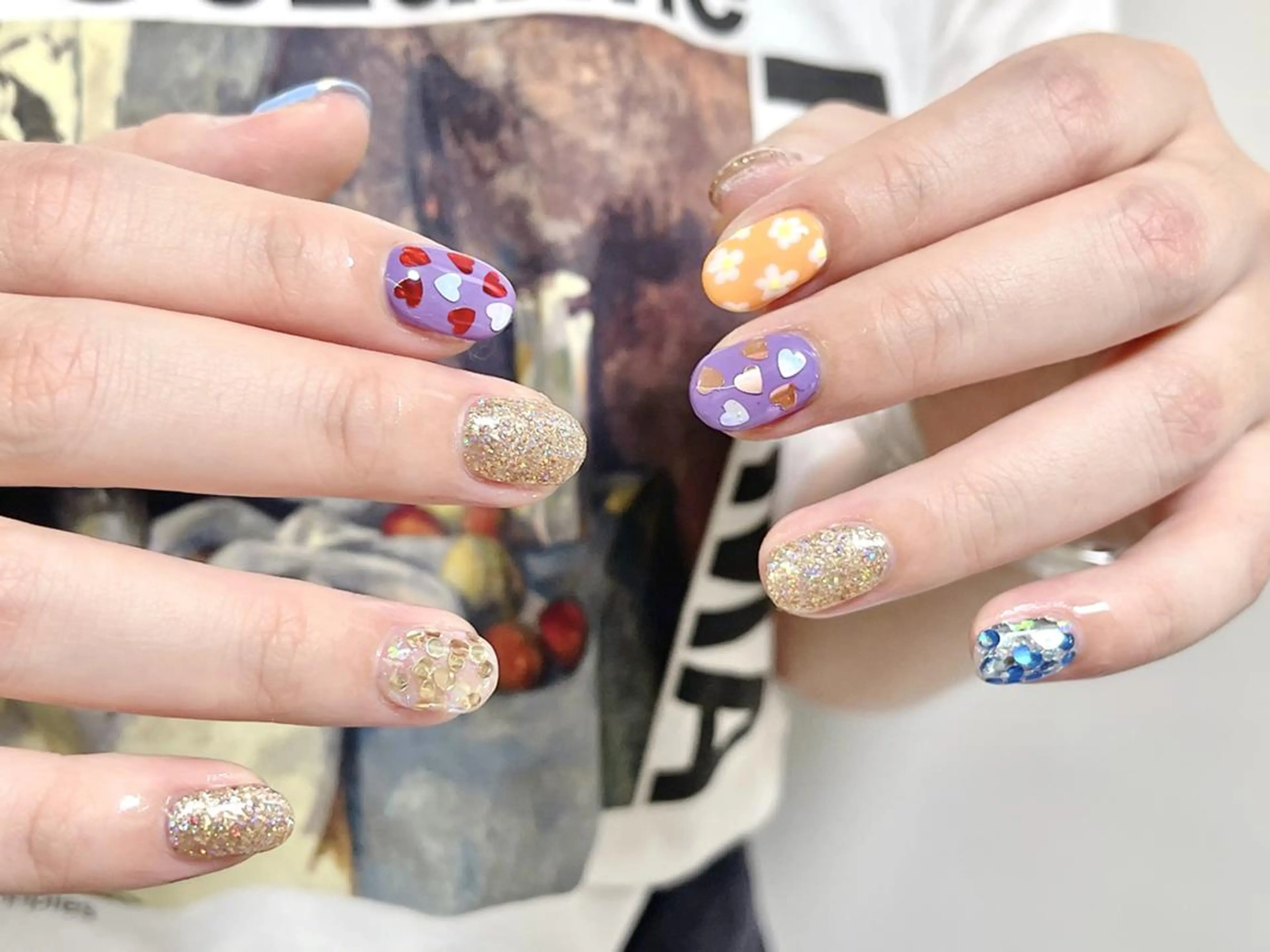 ネイル ハンドネイル 🎀cute nail🎀トレンドのネイルデザイン