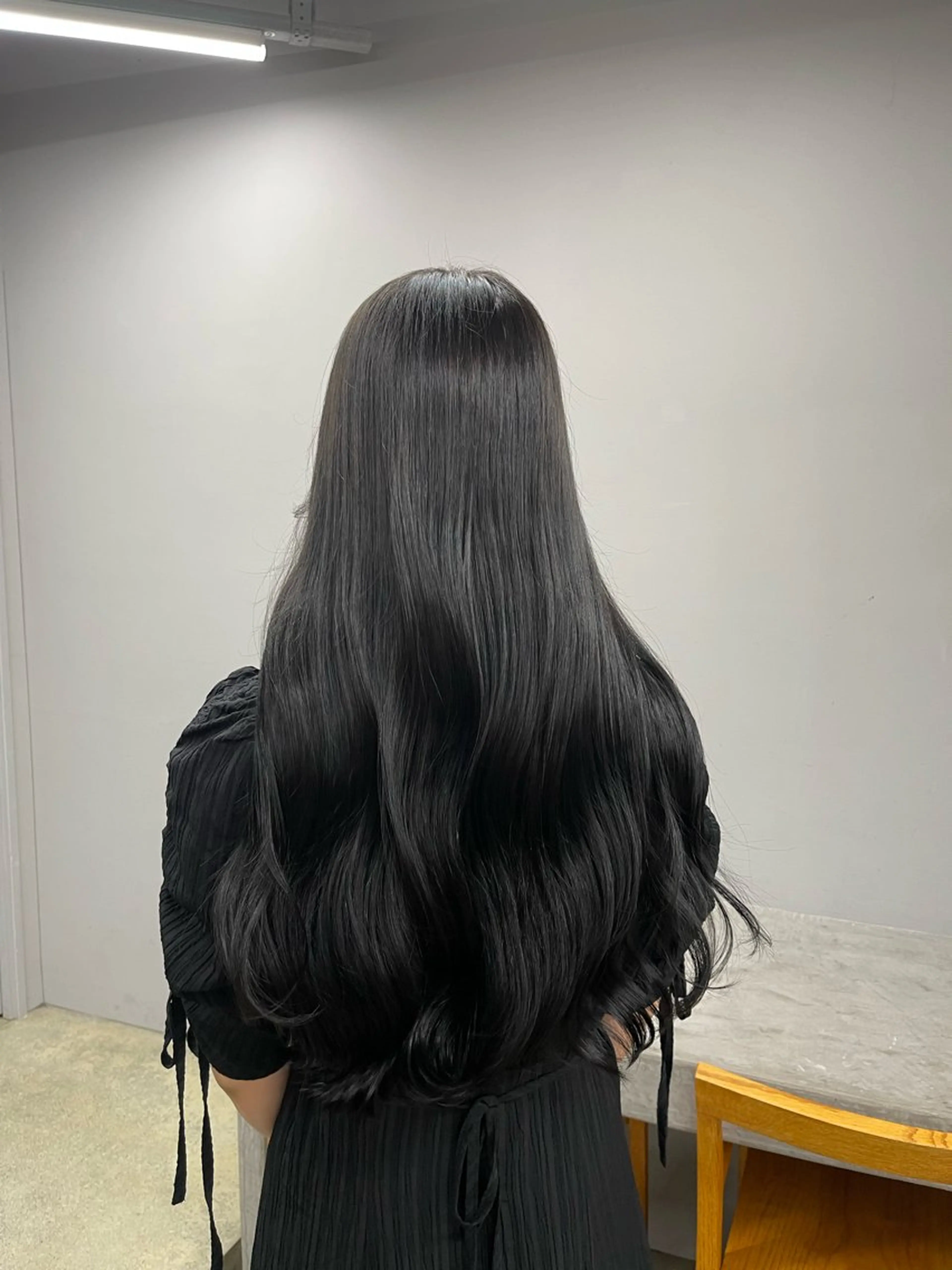 ロング カラー ヘアカラー トリートメント 愛莉/ラベンダー/ ベージュ/ブラウンのヘアスタイル