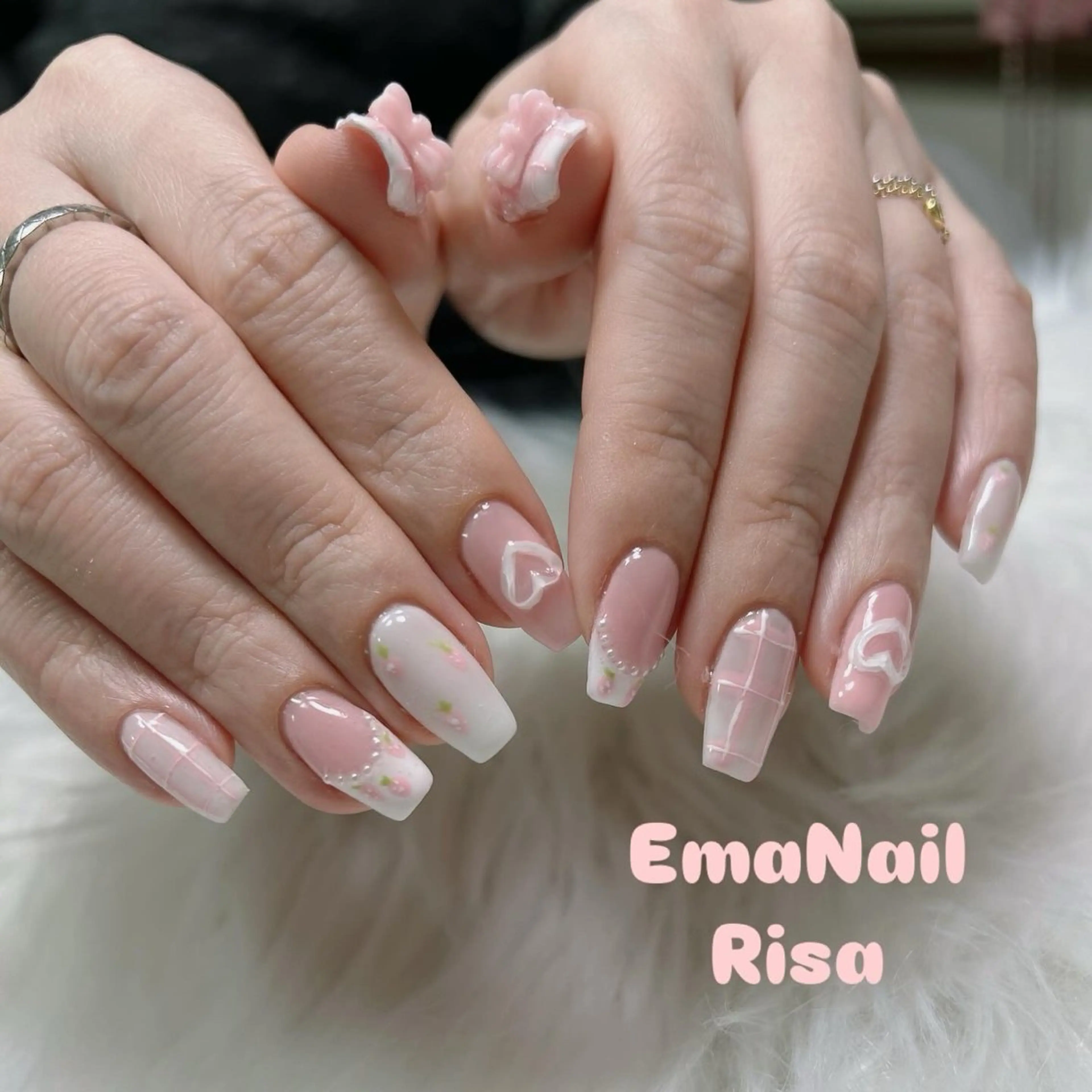 ネイル 持ち込み EmaNail Risaのネイルデザイン