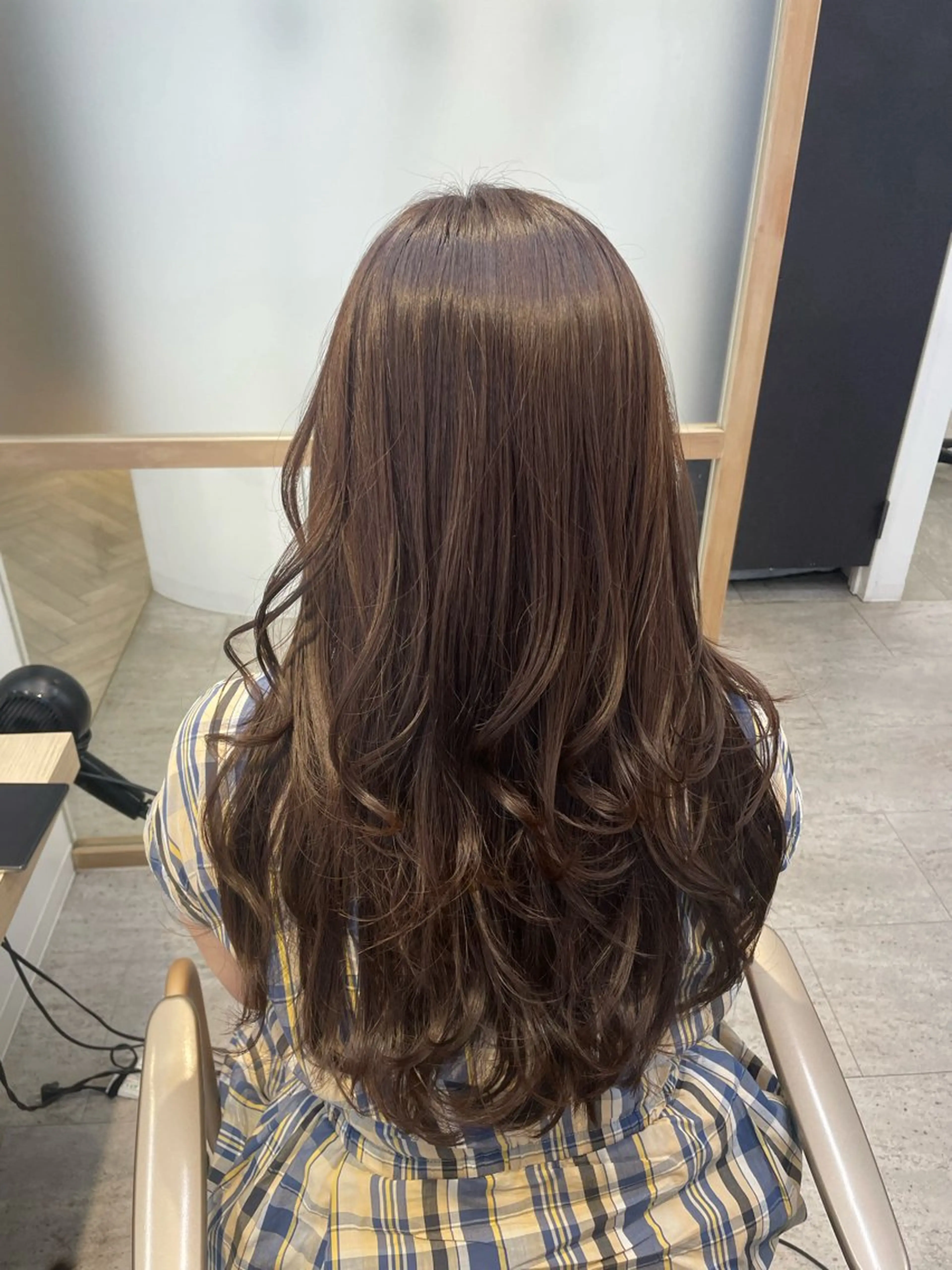 ロング カラー 似合わせカラーカット 🪽chinatsuのヘアスタイル