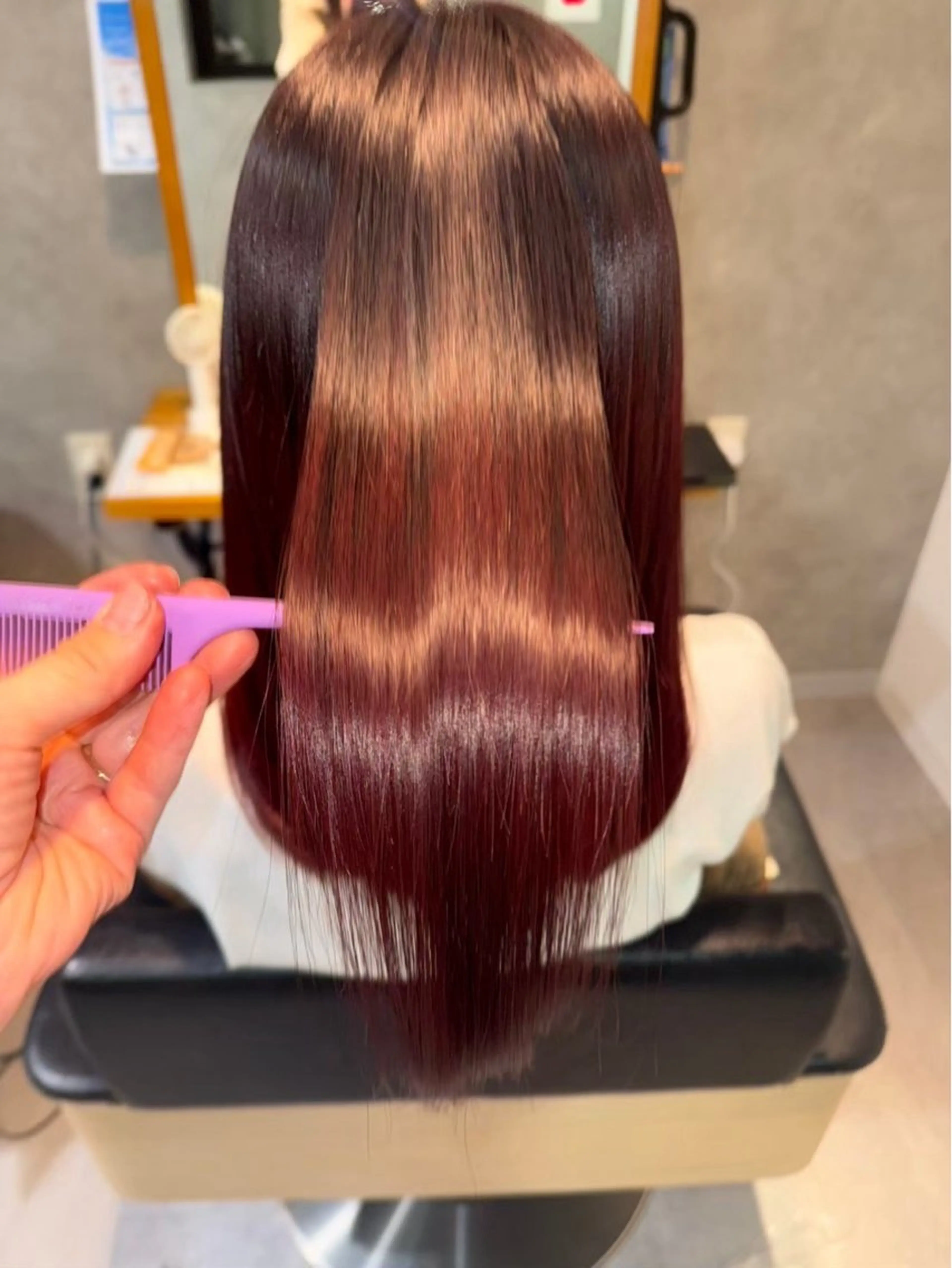 【🫧髪質改善、うる艶絹髪】お客様支持率No.1✨ケラブロトリートメント✨（ケラチントリートメント）の写真