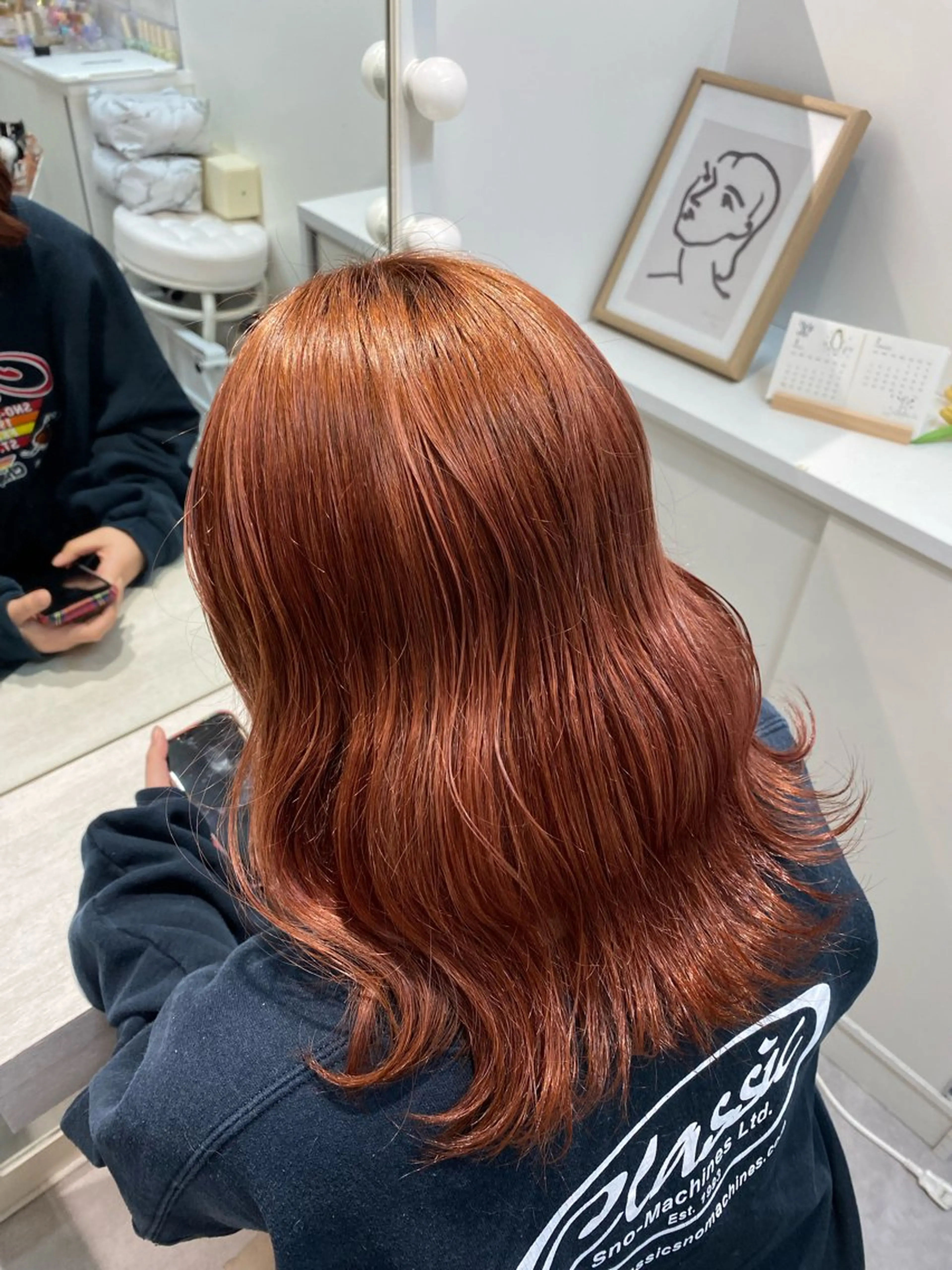 ミディアム CARE神戸店所属・SAKI /カラー/神戸/三宮のヘアスタイル