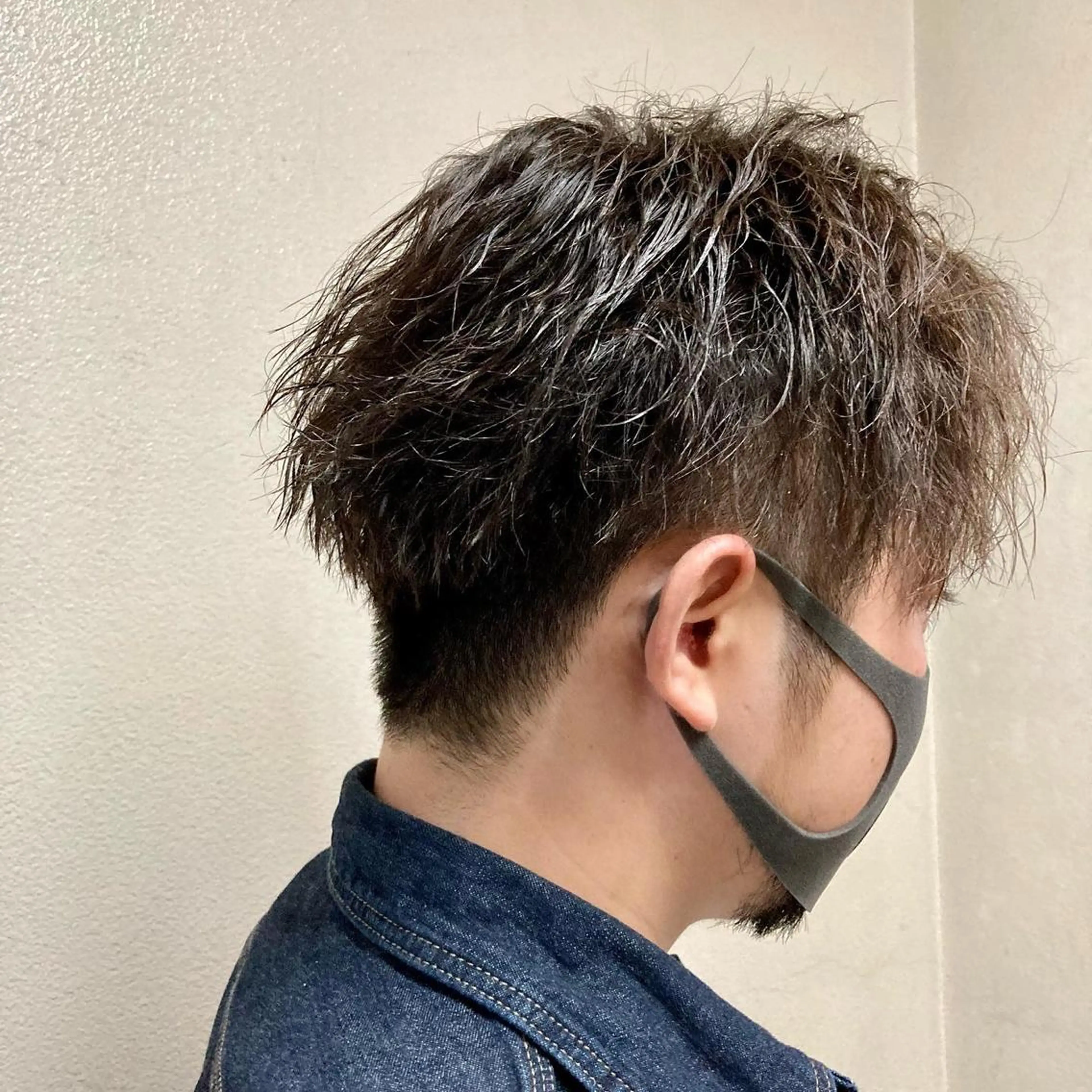 メンズ ツーブロック カット パーマ 完全個室マンツーマン メンズサロン草野貴樹のヘアスタイル