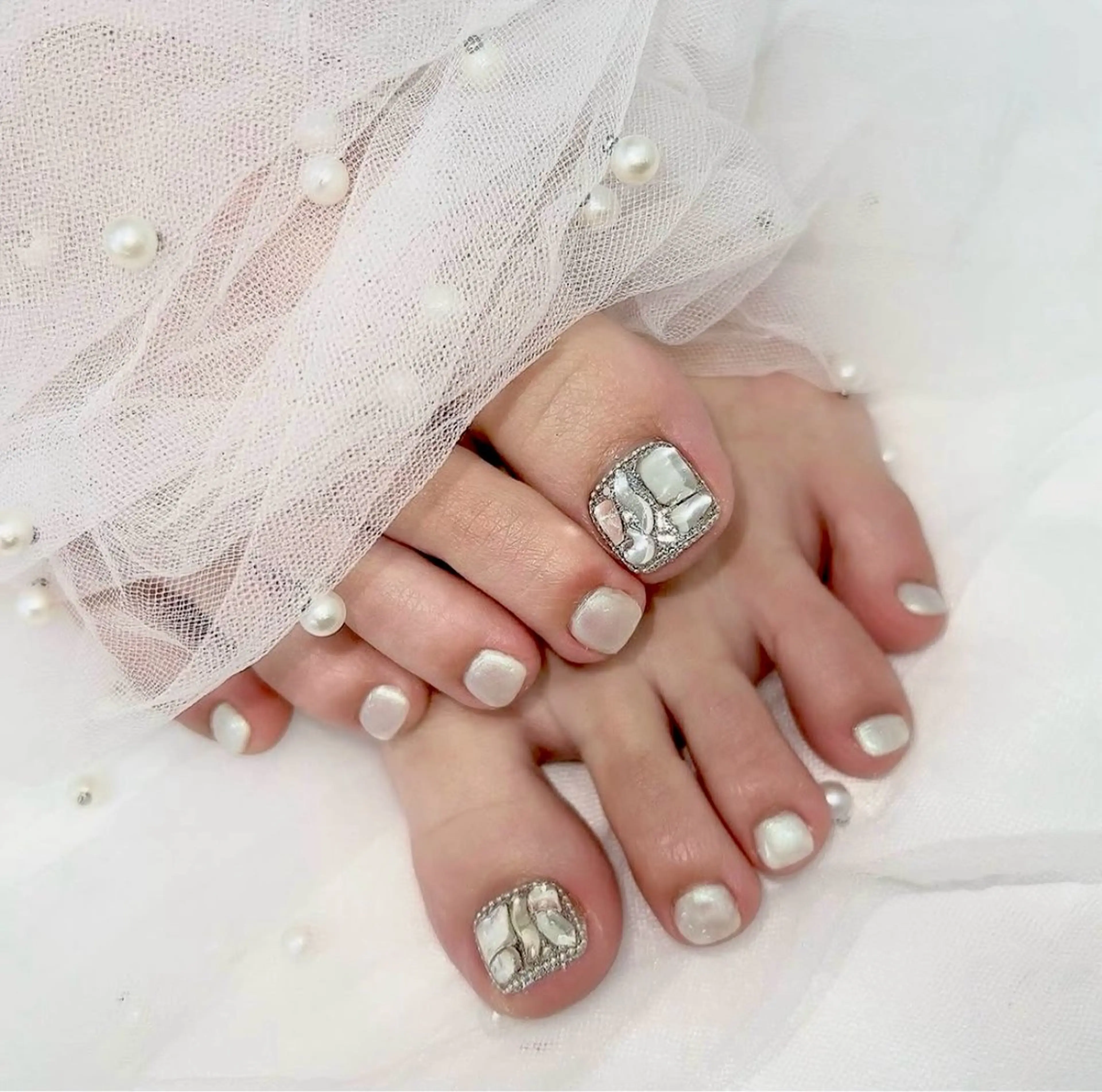 (オフなし)FOOT2本埋めつくしデザインの写真