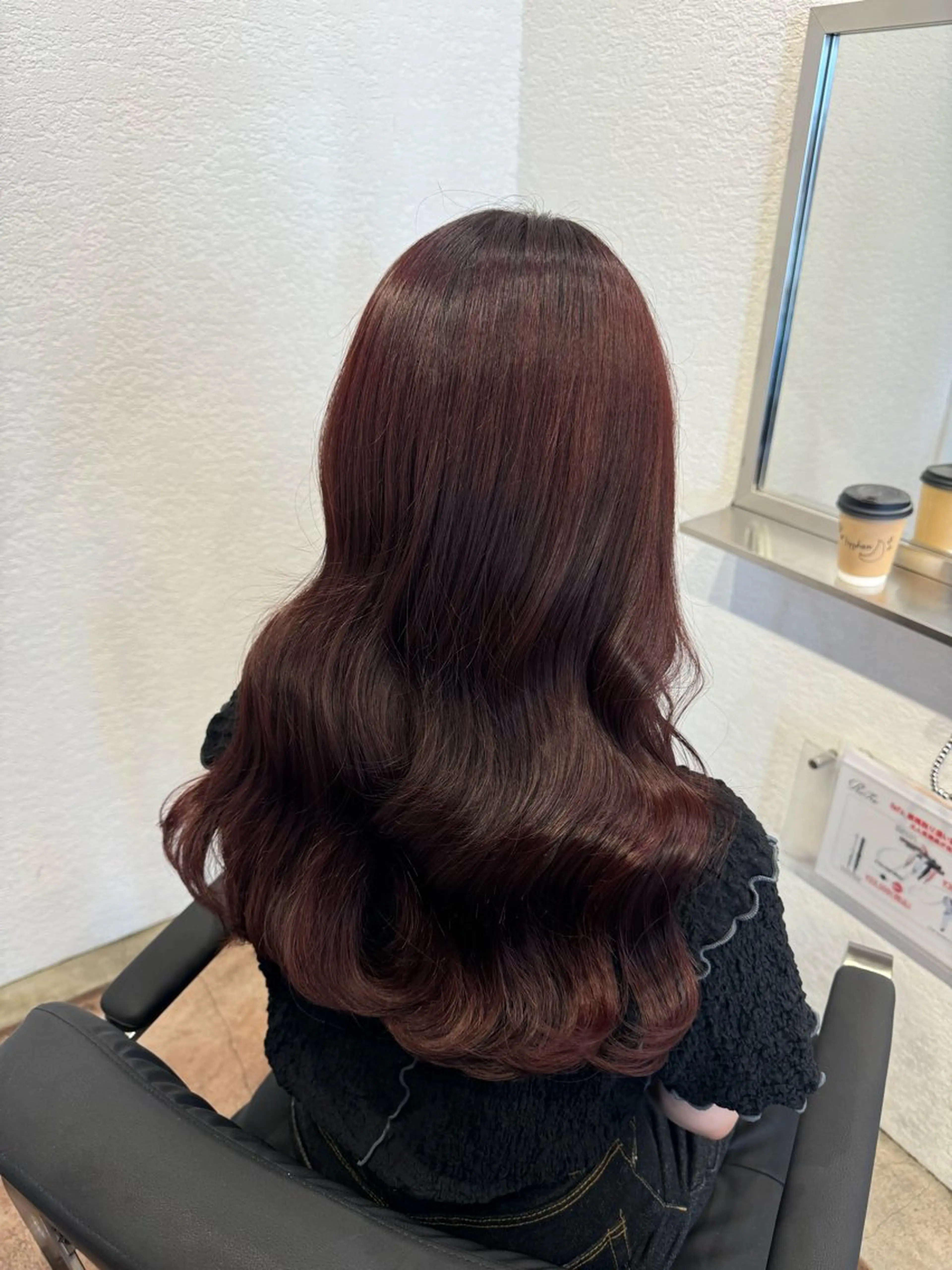 ロング 山下 遼香のヘアスタイル