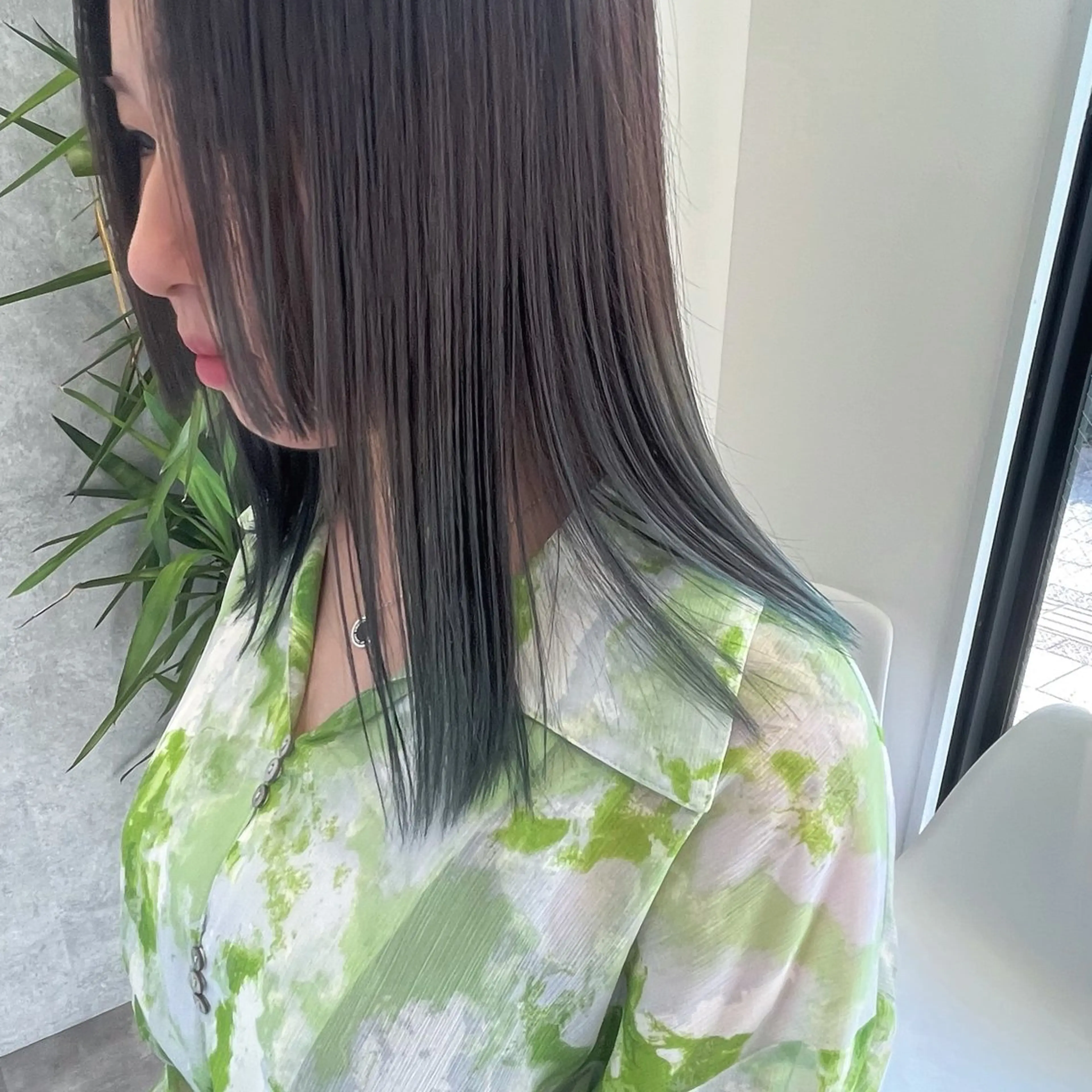 ミディアム カラー グラデーションカラー カット ヘアカラー hiyori 【ﾌﾗﾐｭｰﾑ高崎】のヘアスタイル