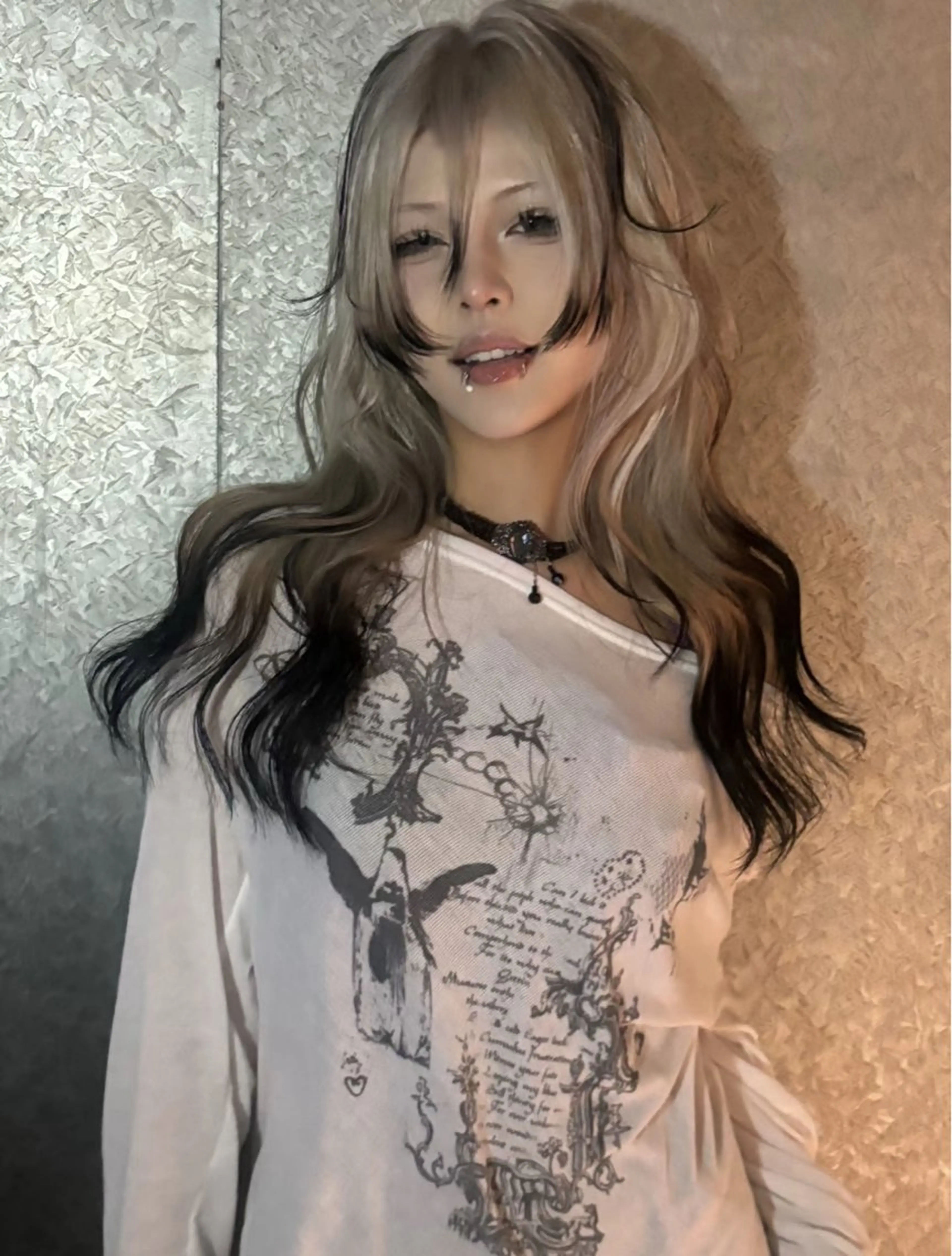 ロング カラー カット ヘアカラー トリートメント デザインカラー⭐︎★ 🐆hyo🐆のヘアスタイル