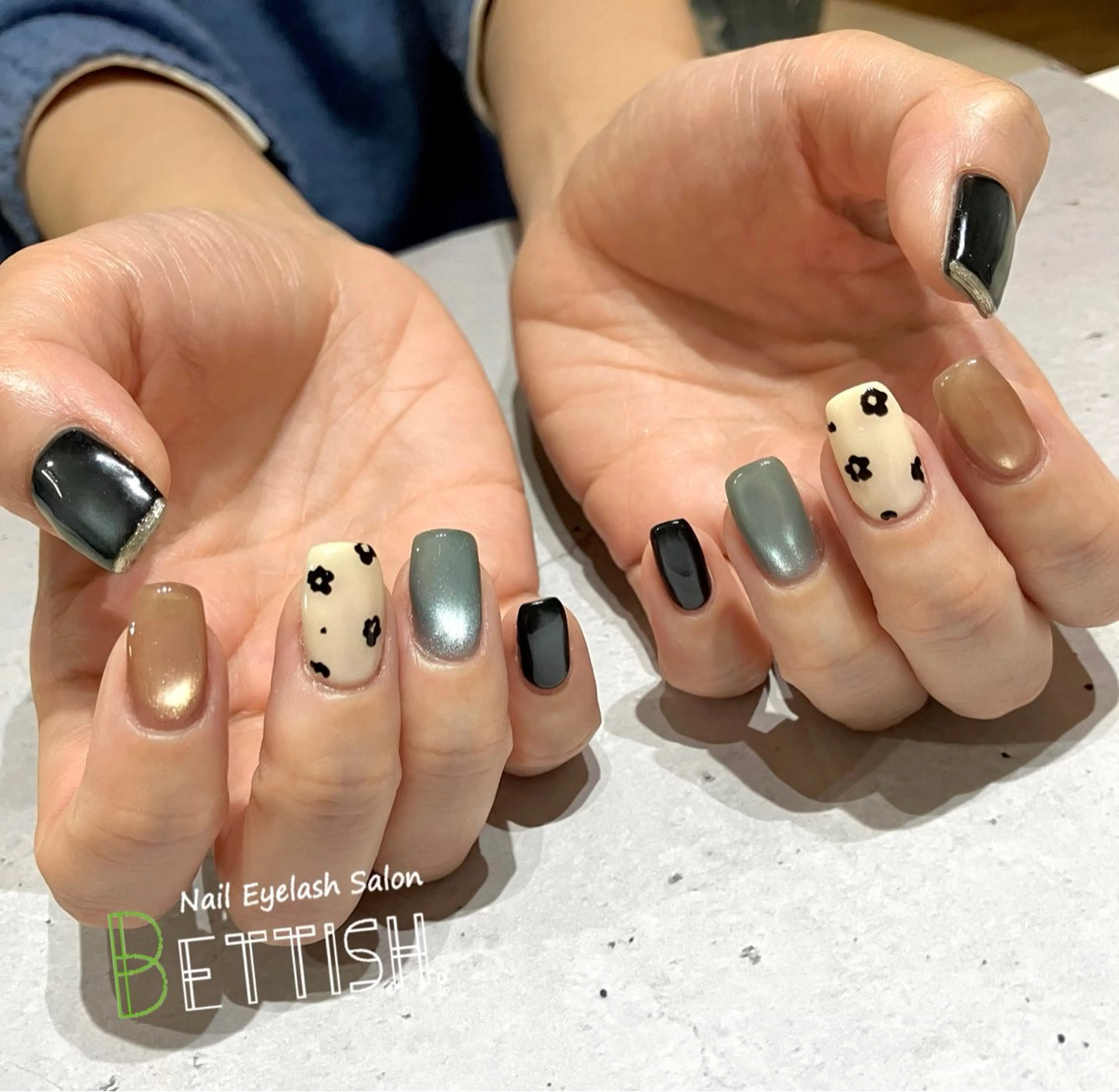 ネイル マグネットネイル ハンドネイル BETTISH. KUMIKO☺︎︎のネイルデザイン