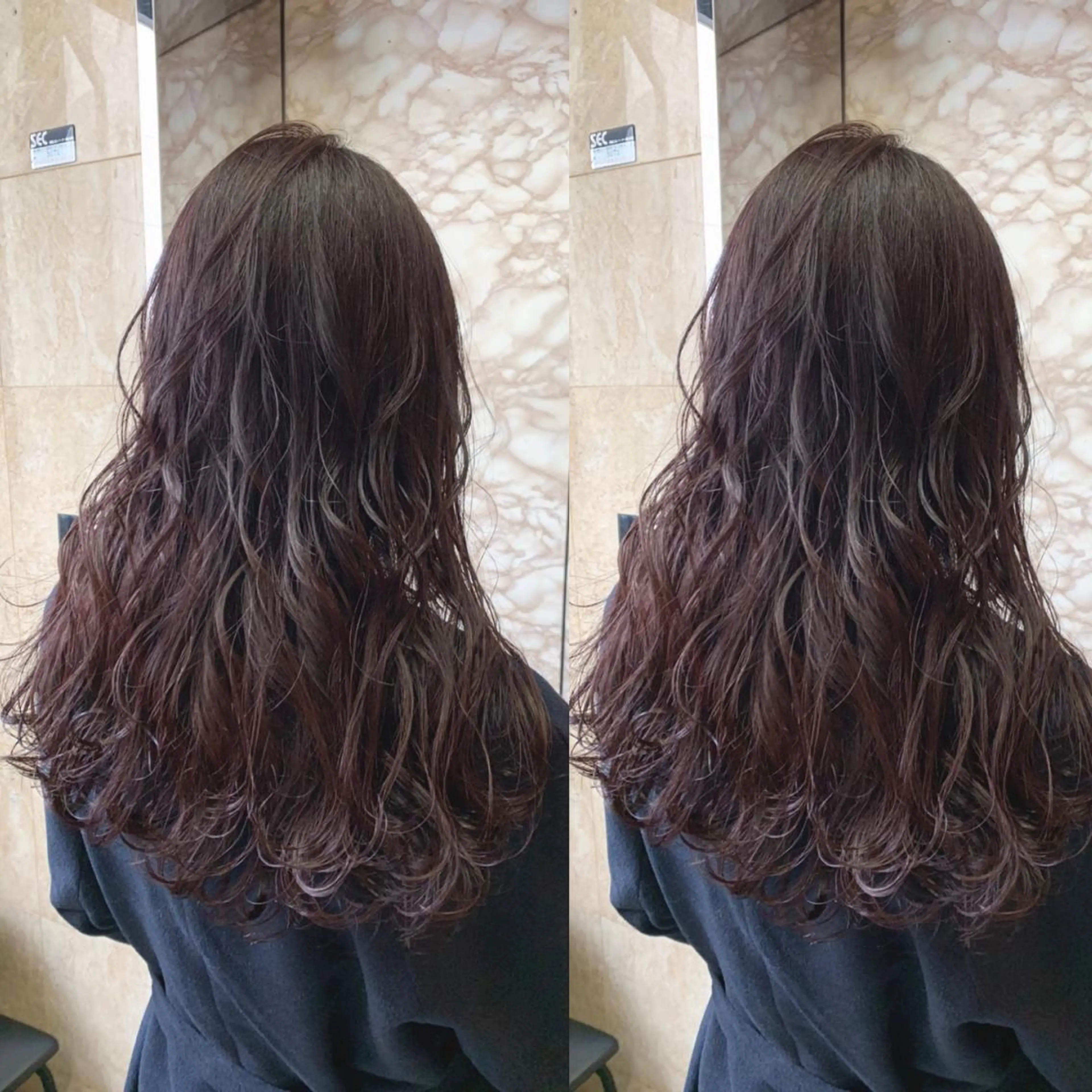 セミロング カラー カット ヘアカラー トリートメント 🉐レイヤー/塩見 弘樹🉐渋谷のヘアスタイル