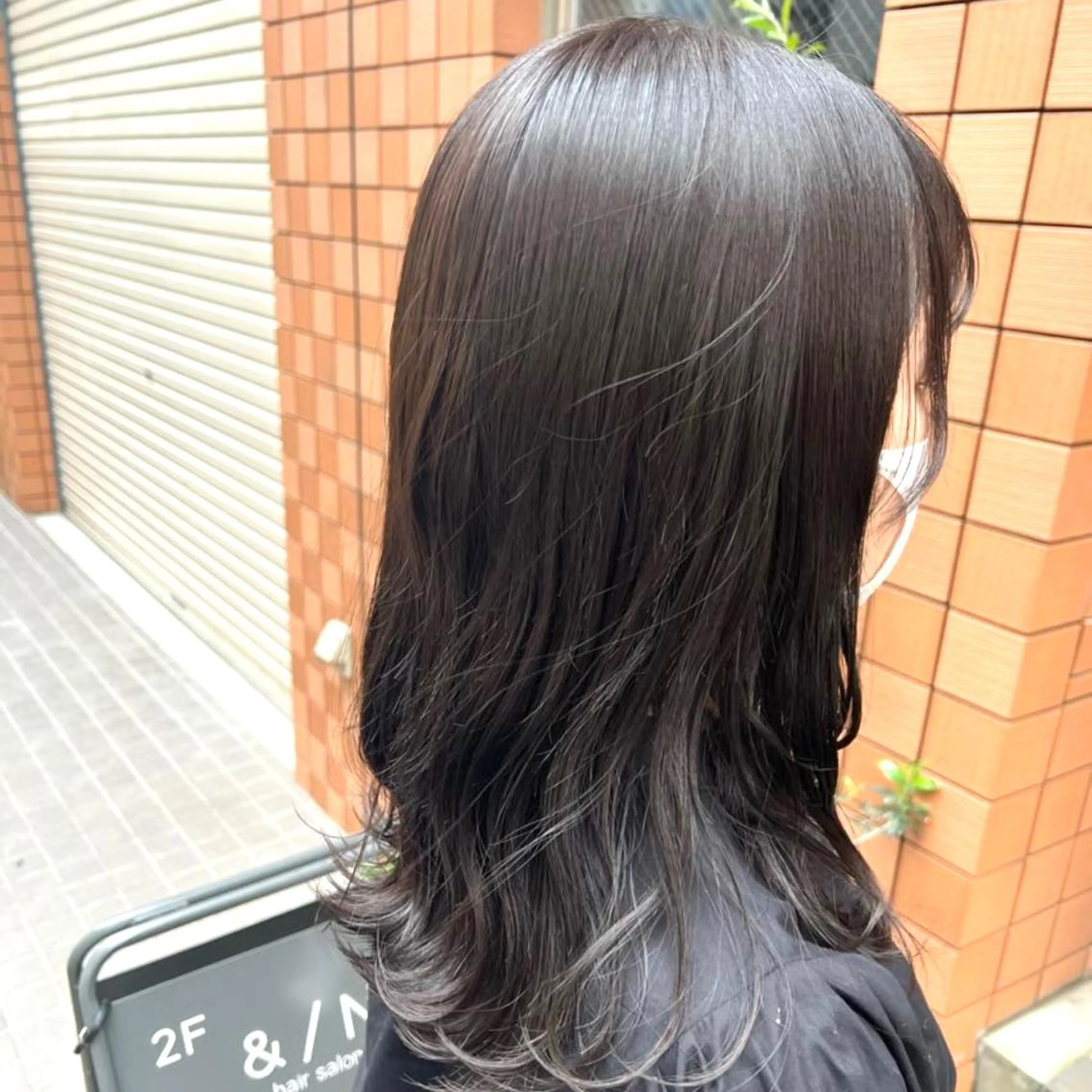 セミロング ヘアカラー blau✨ misatoのヘアスタイル