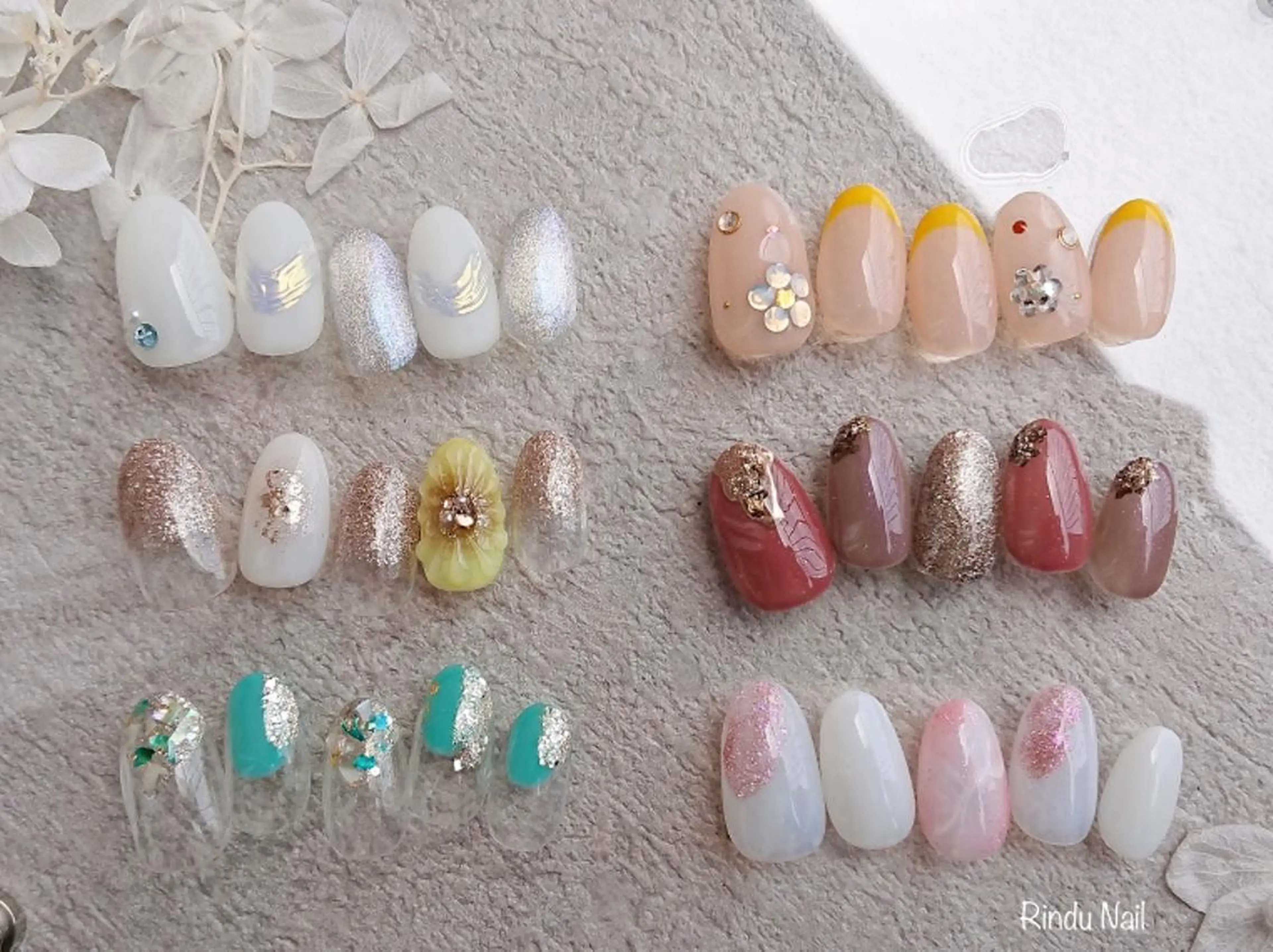 ネイル ハンドネイル Rindu Nail 名駅miniのネイルデザイン