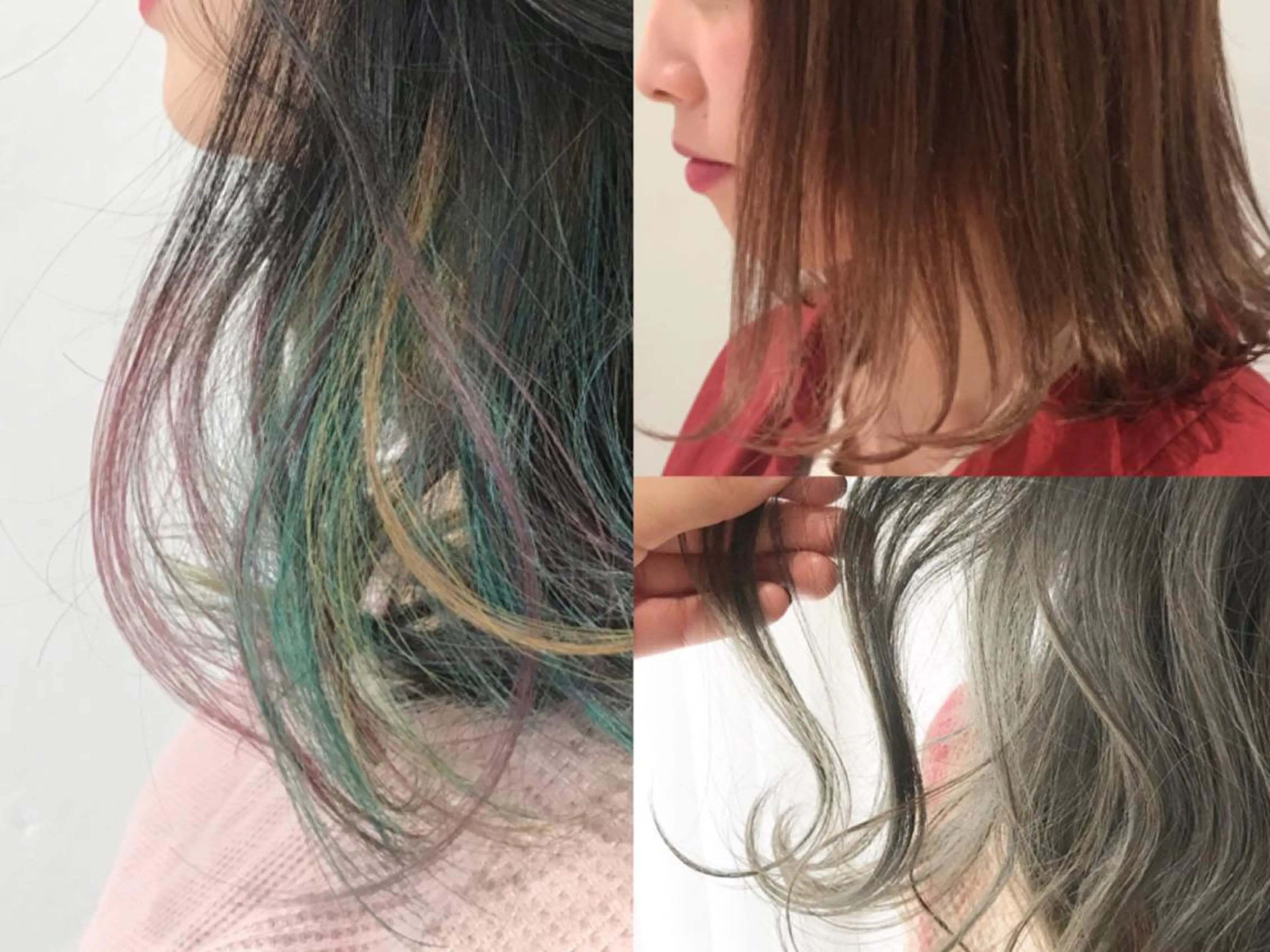 セミロング カラー 縮毛矯正 トリートメント 🫧透明感カラー/ ボブ/小笠原汐海🪽のヘアスタイル