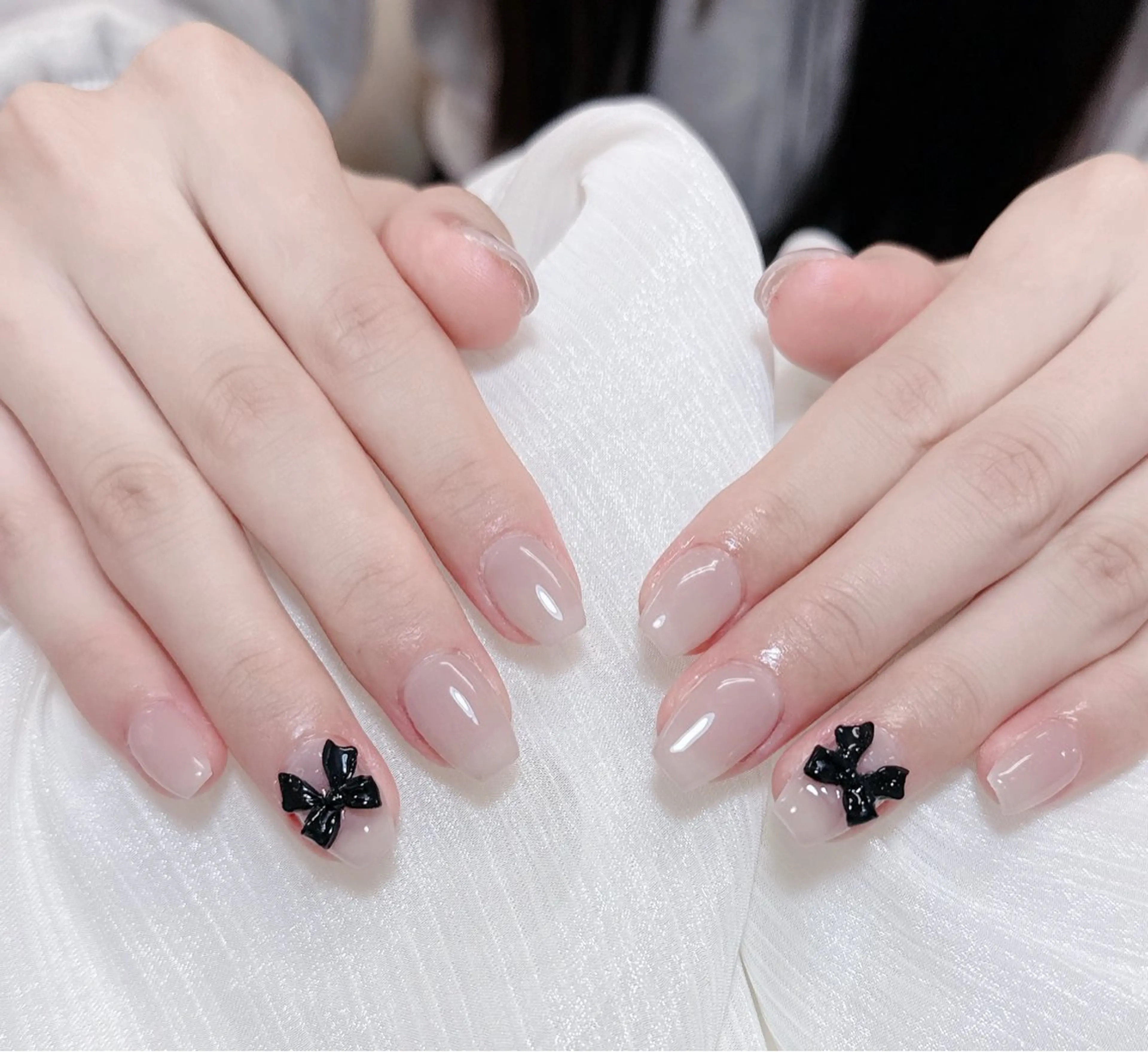 ネイル チークネイル フレンチネイル グラデーション キラキラネイル 韓国ネイル 陳 rinaのネイルデザイン