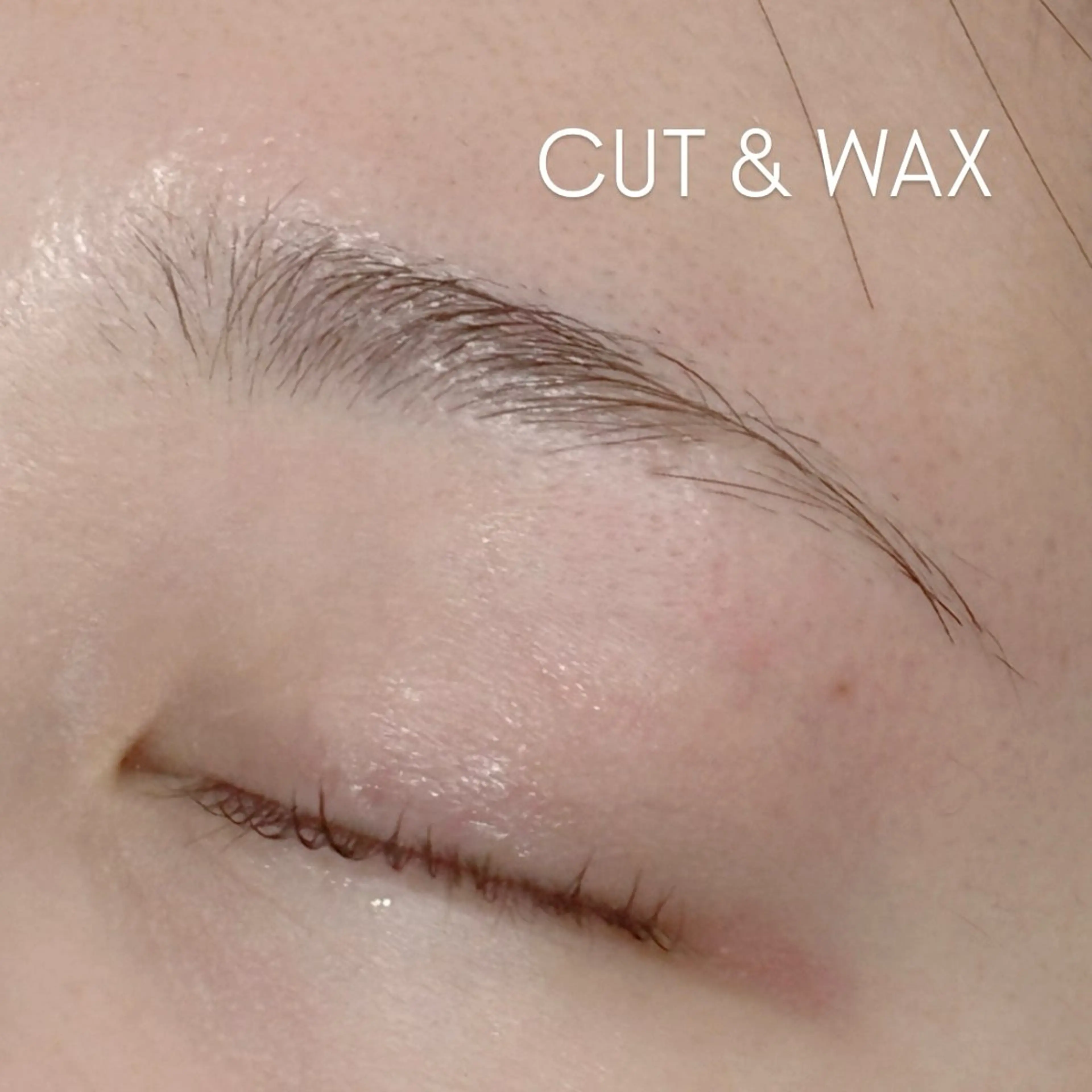 アイブロウ ワックス脱毛 眉カット 長 井のマツエク・マツパデザイン