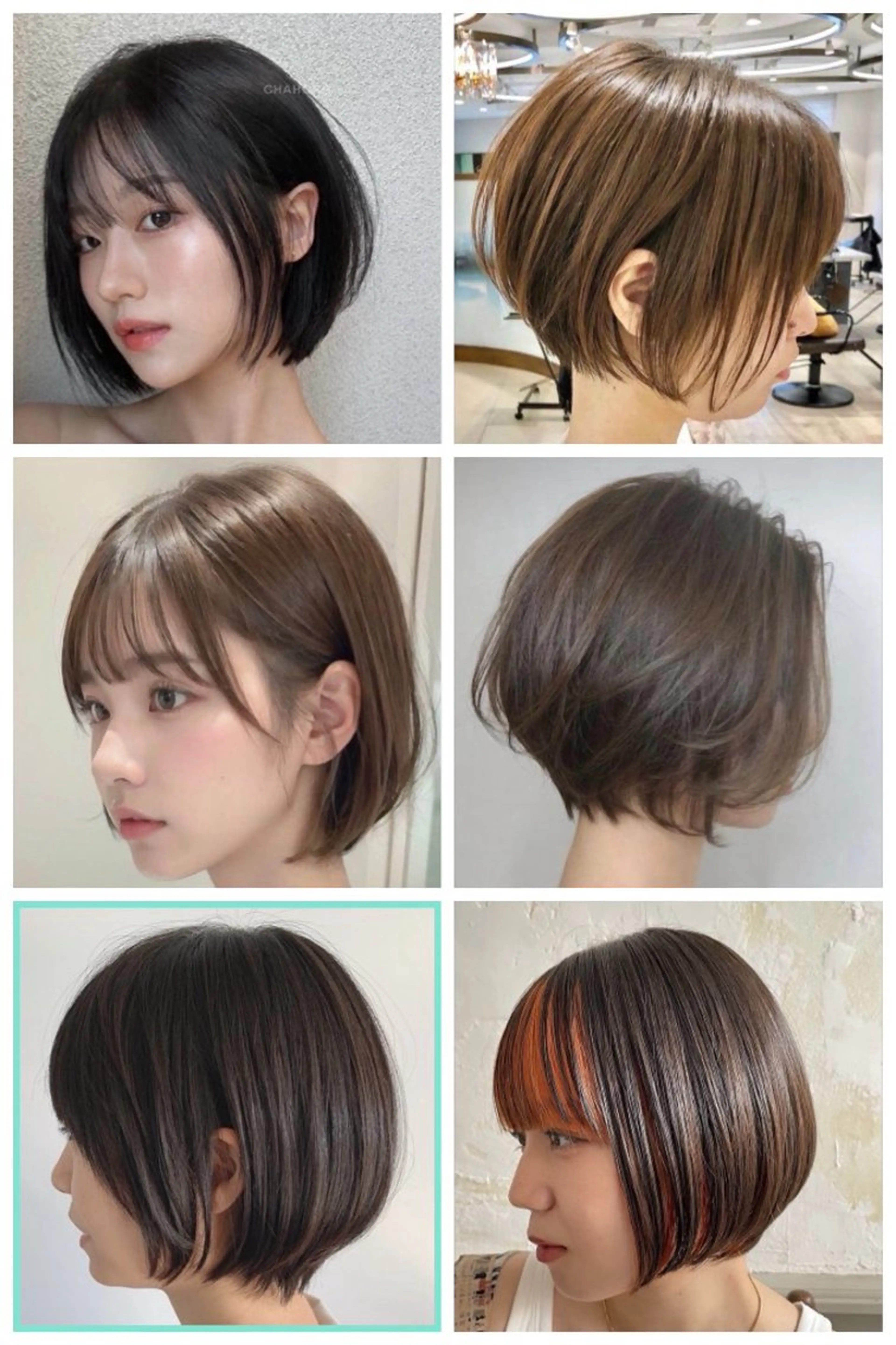 ショート 🧸 仲間ひめかのヘアスタイル