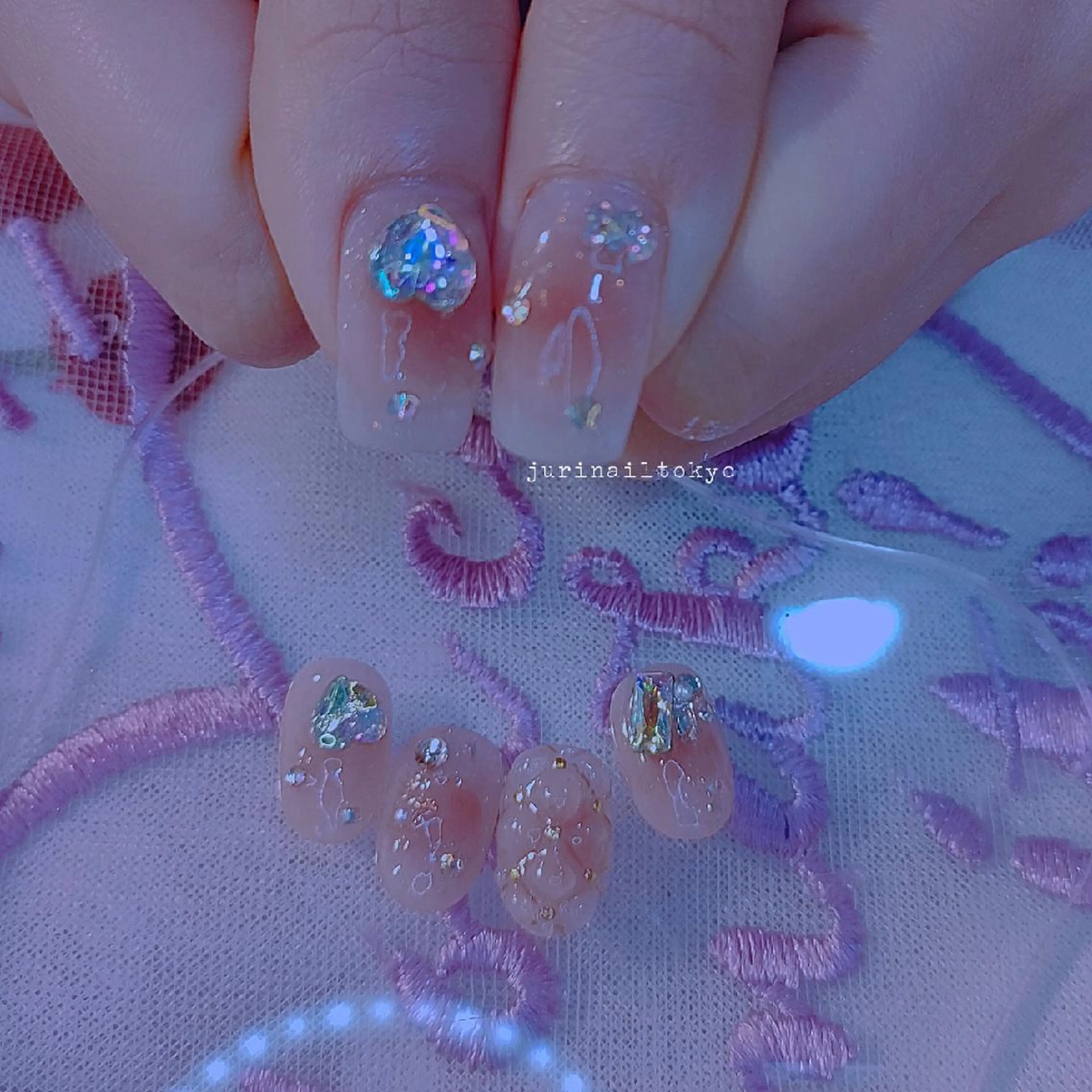 ネイル ハンドネイル ハンドケア jurinail tokyoのネイルデザイン