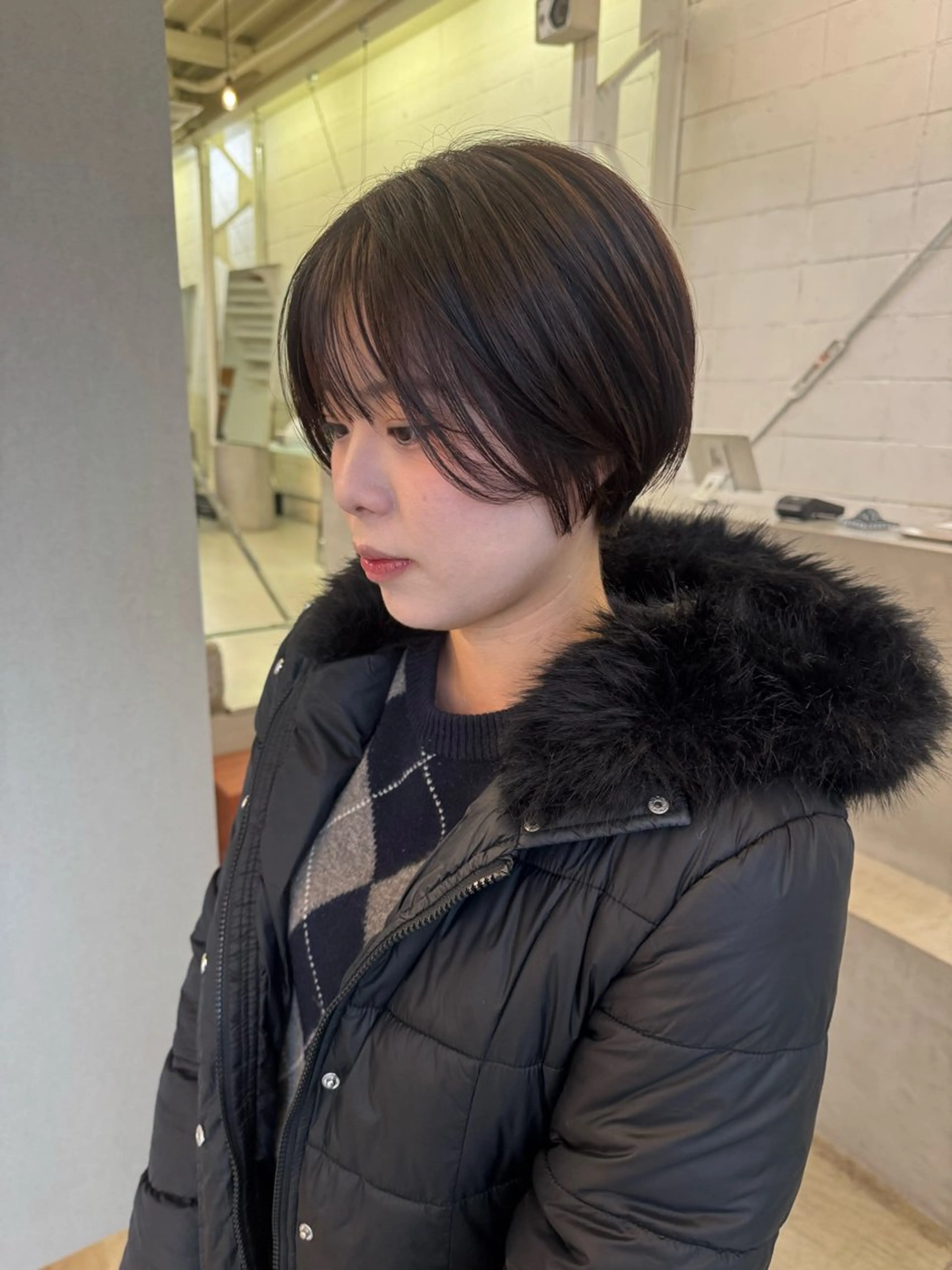 ショート ショートヘア ミワ ハナのヘアスタイル