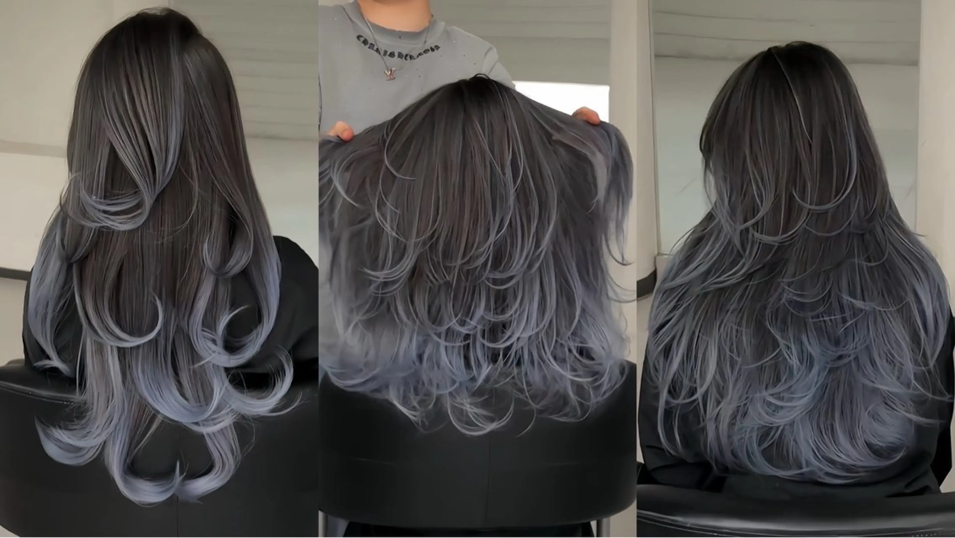 セミロング AYAKA 下北沢suuのヘアスタイル