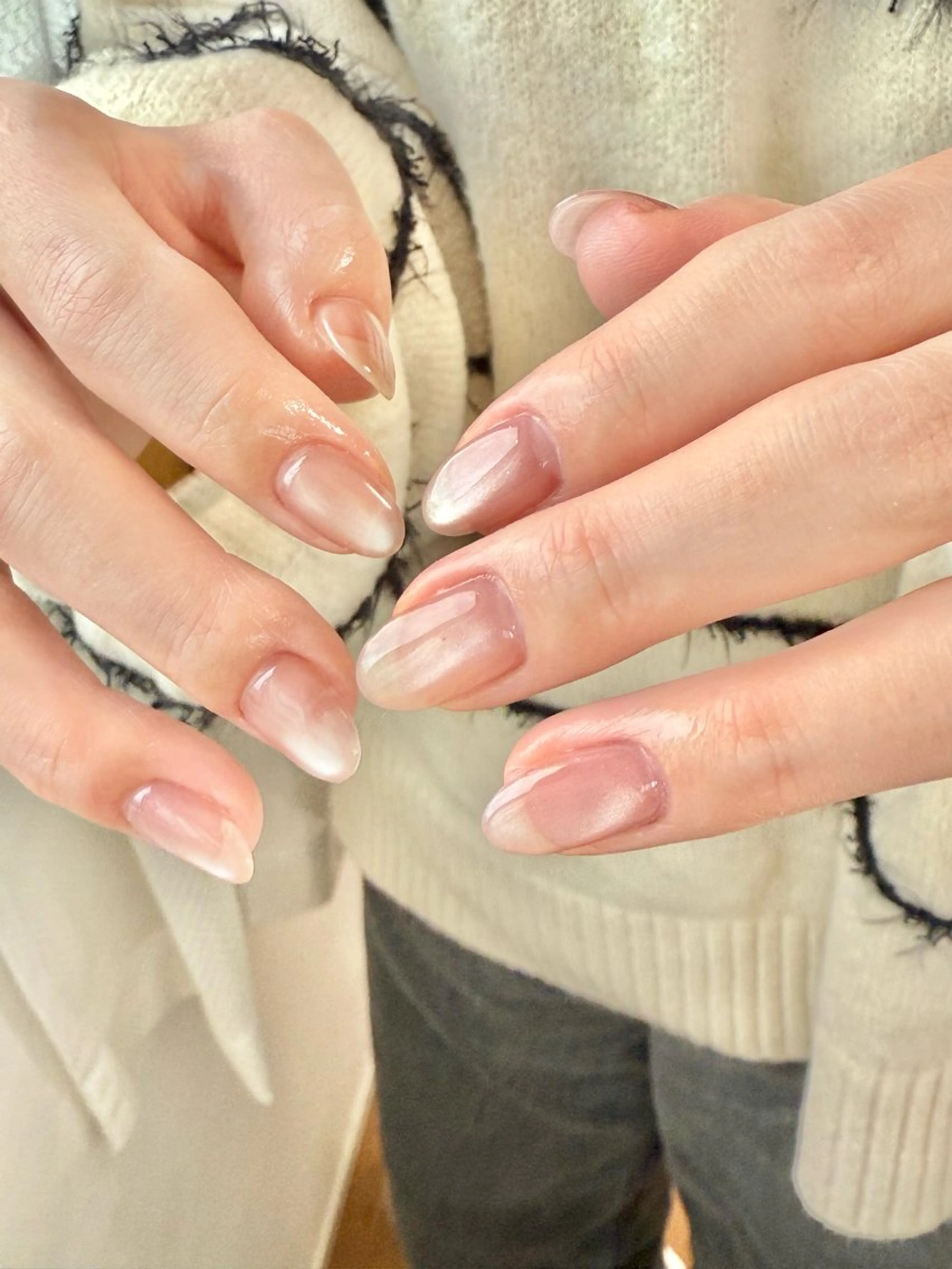 ネイル ジェルネイル マグネットネイル シンプルネイル 春ネイル ハンドネイル nailroom amyのネイルデザイン