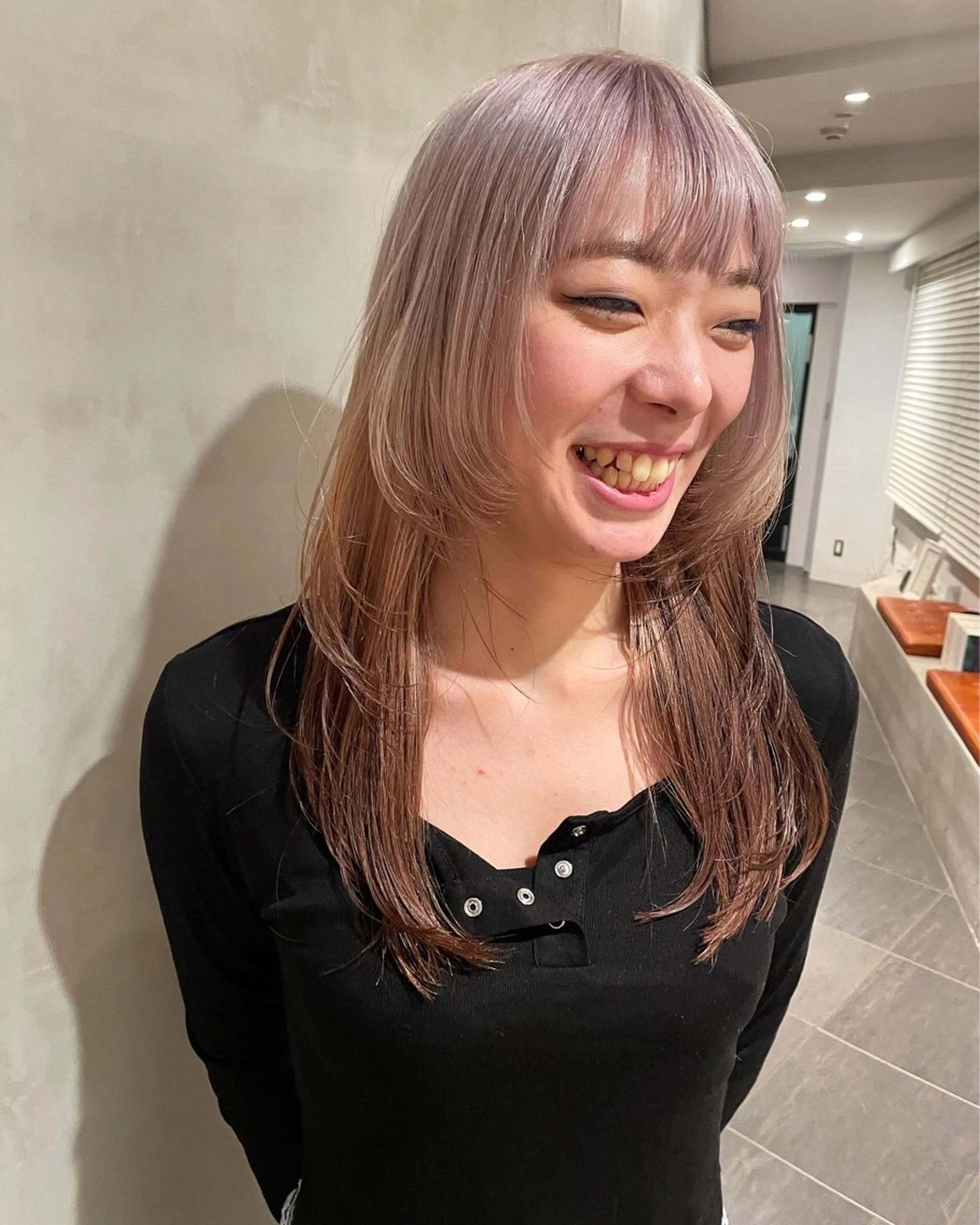 ロング カラー カット ヘアカラー トリートメント 優作 〜圧倒的信頼〜のヘアスタイル