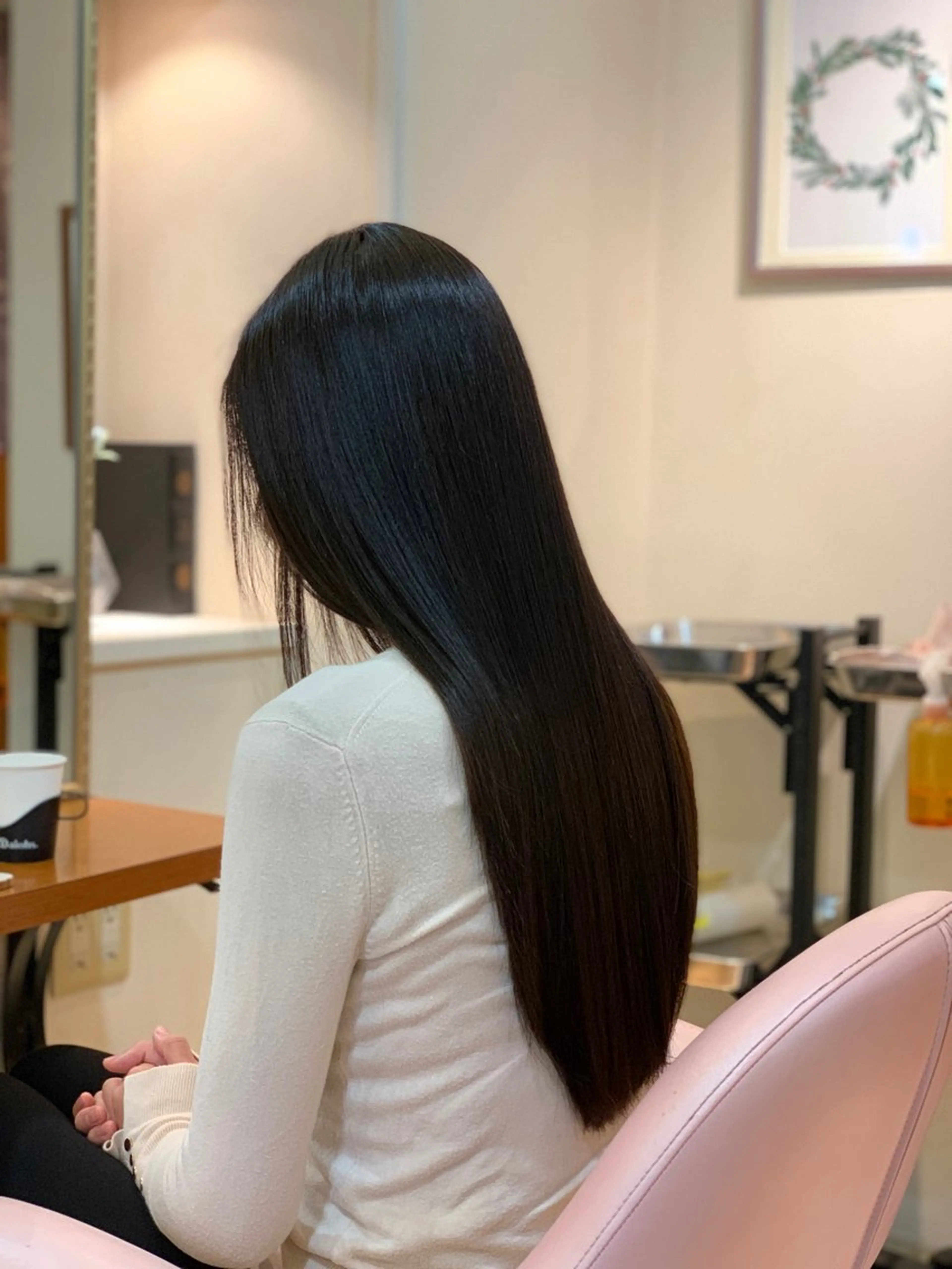 ロング カット 縮毛矯正 トリートメント 菊田将成/縮毛矯正 /北区のヘアスタイル